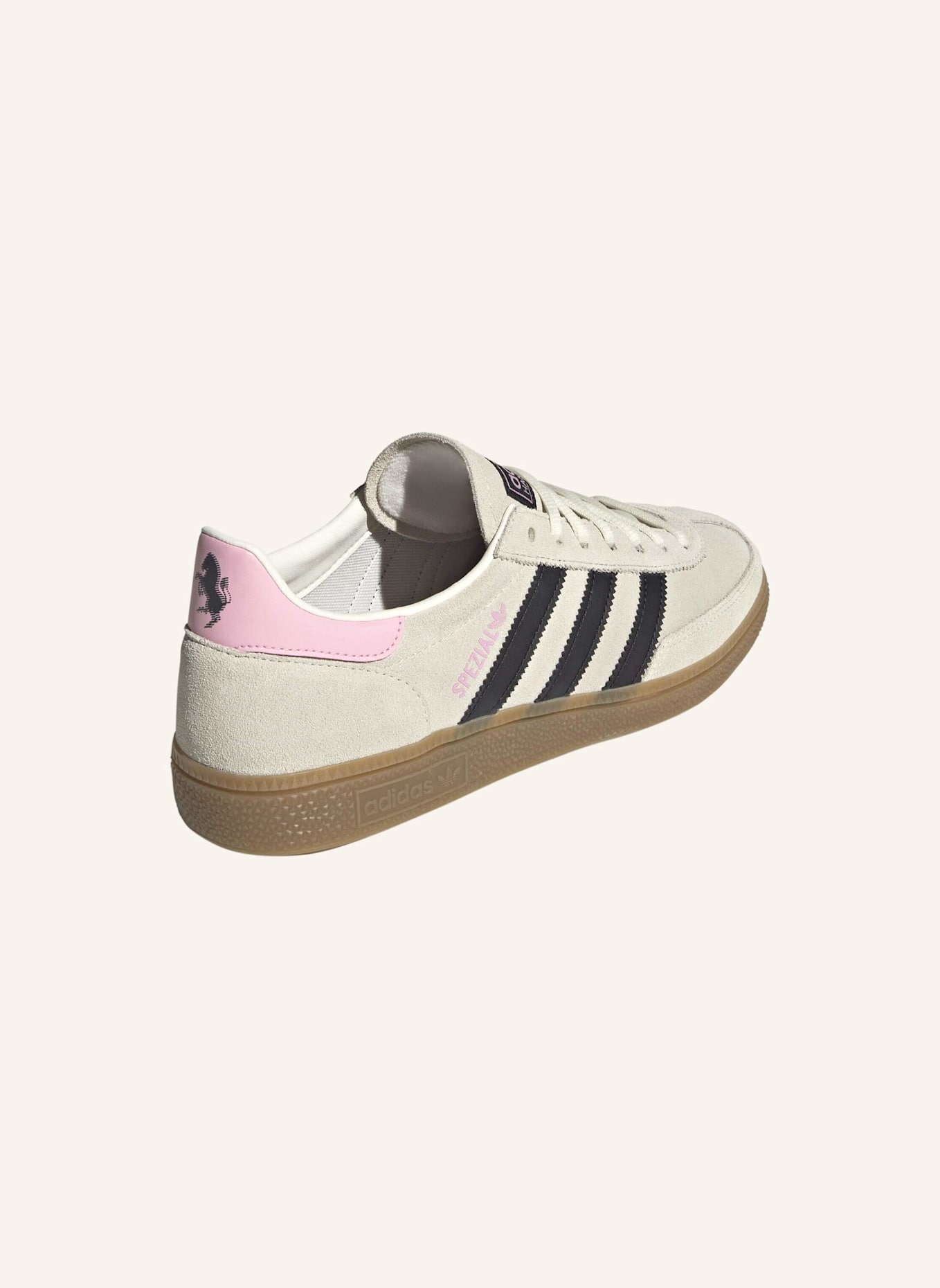adidas MANCHESTER UNITED HANDBALL SPEZIAL SCHUH: WEISS/ SCHWARZ/ ROSA