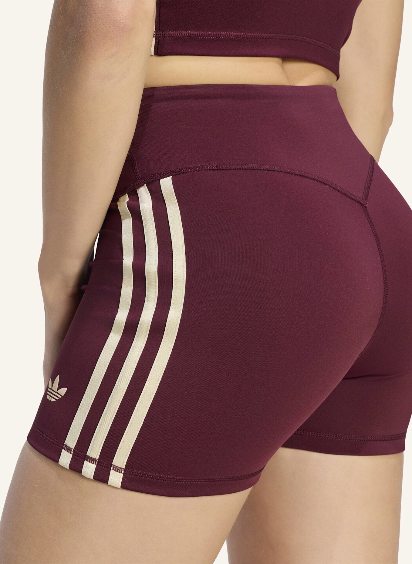 adidas ADIDAS ORIGINALS SPORT SST LEGGINGS, KURZ: ROT