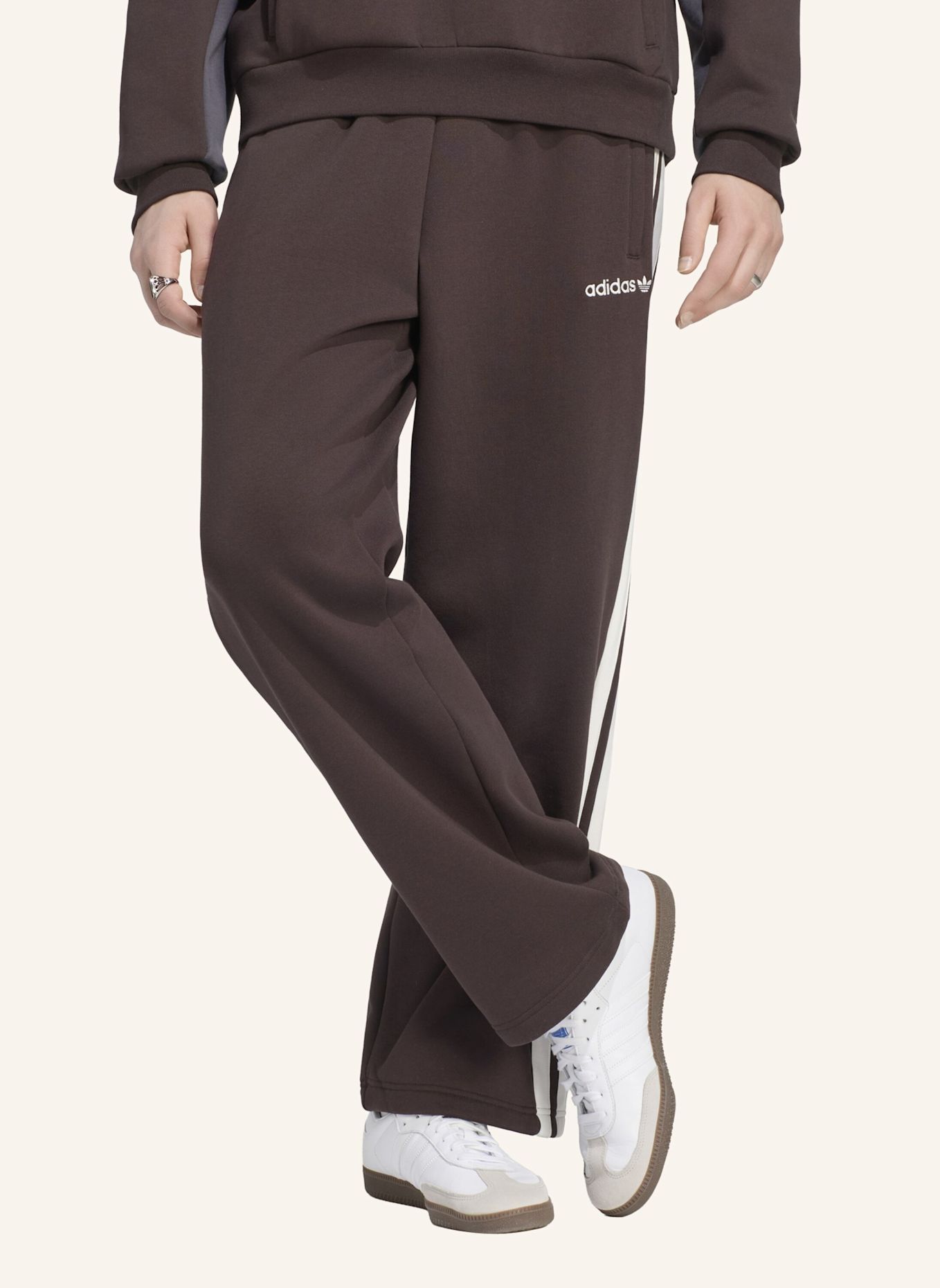 adidas Originals CUTLINE JOGGINGHOSE: BRAUN
