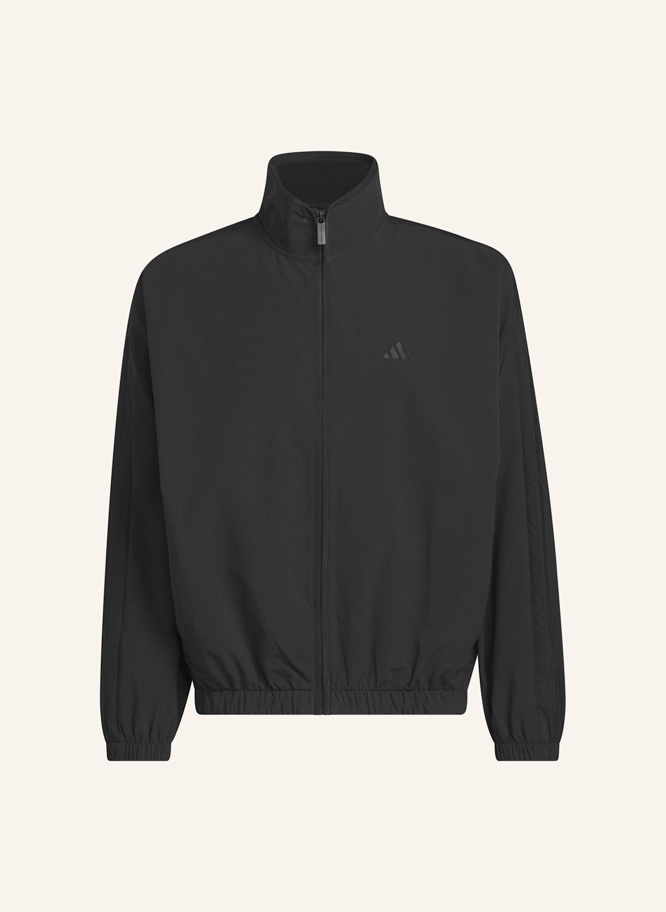 adidas ADIDAS BASKETBALL TRACK TOP, WEBMATERIAL: SCHWARZ