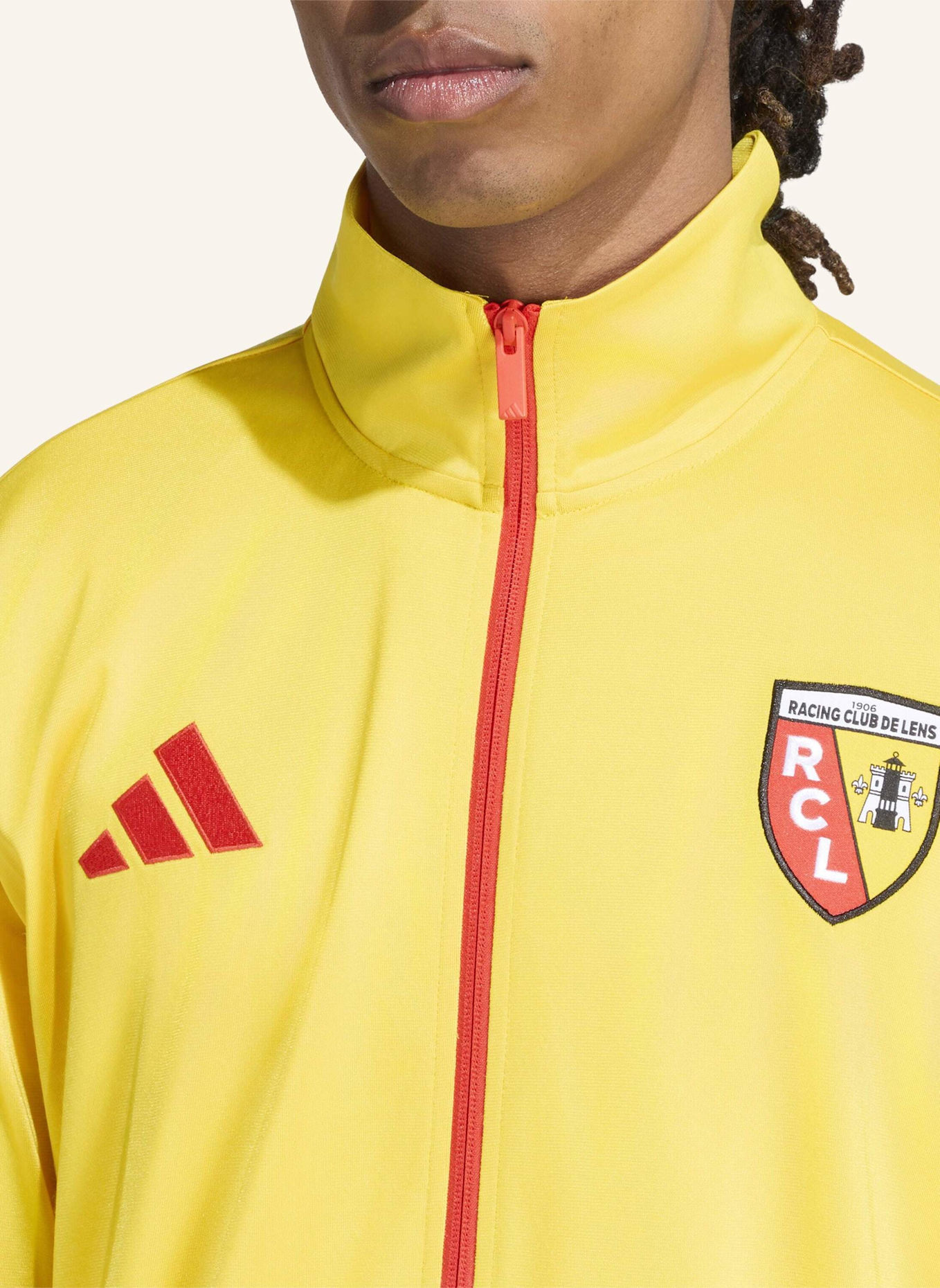 adidas RC LENS DNA TRAININGSJACKE: GELB