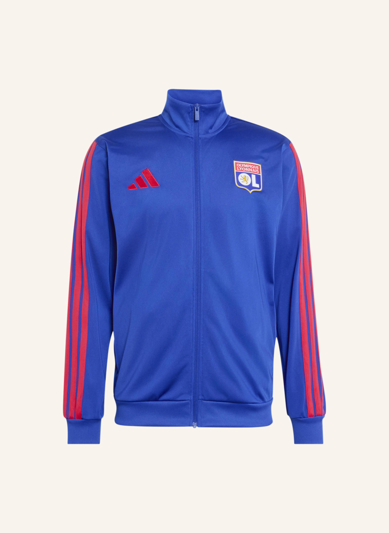adidas OLYMPIQUE LYON DNA TRAININGSJACKE: BLAU
