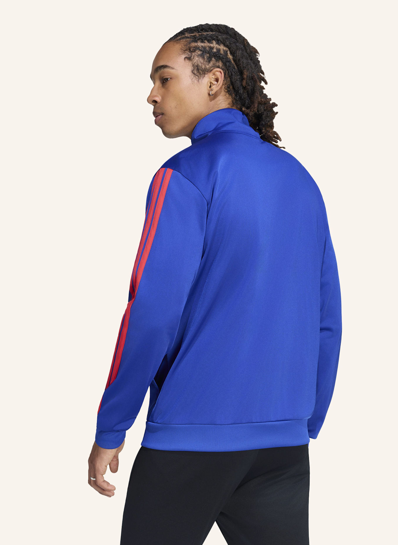 adidas OLYMPIQUE LYON DNA TRAININGSJACKE: BLAU