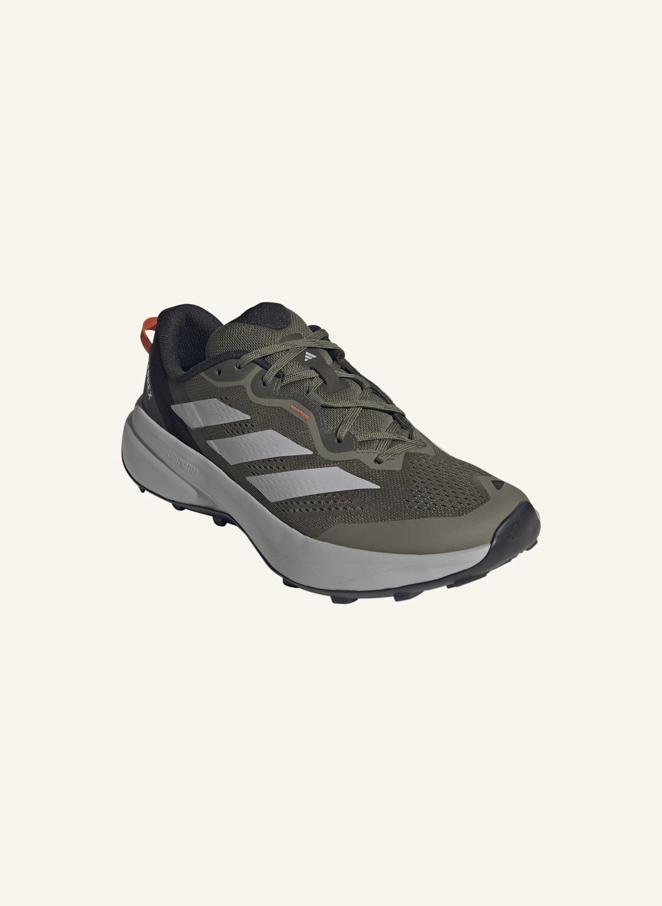adidas TERREX TERREX TRACEFINDER PLUS TRAILRUNNING-SCHUH: GRÜN/ GRAU/ SCHWARZ