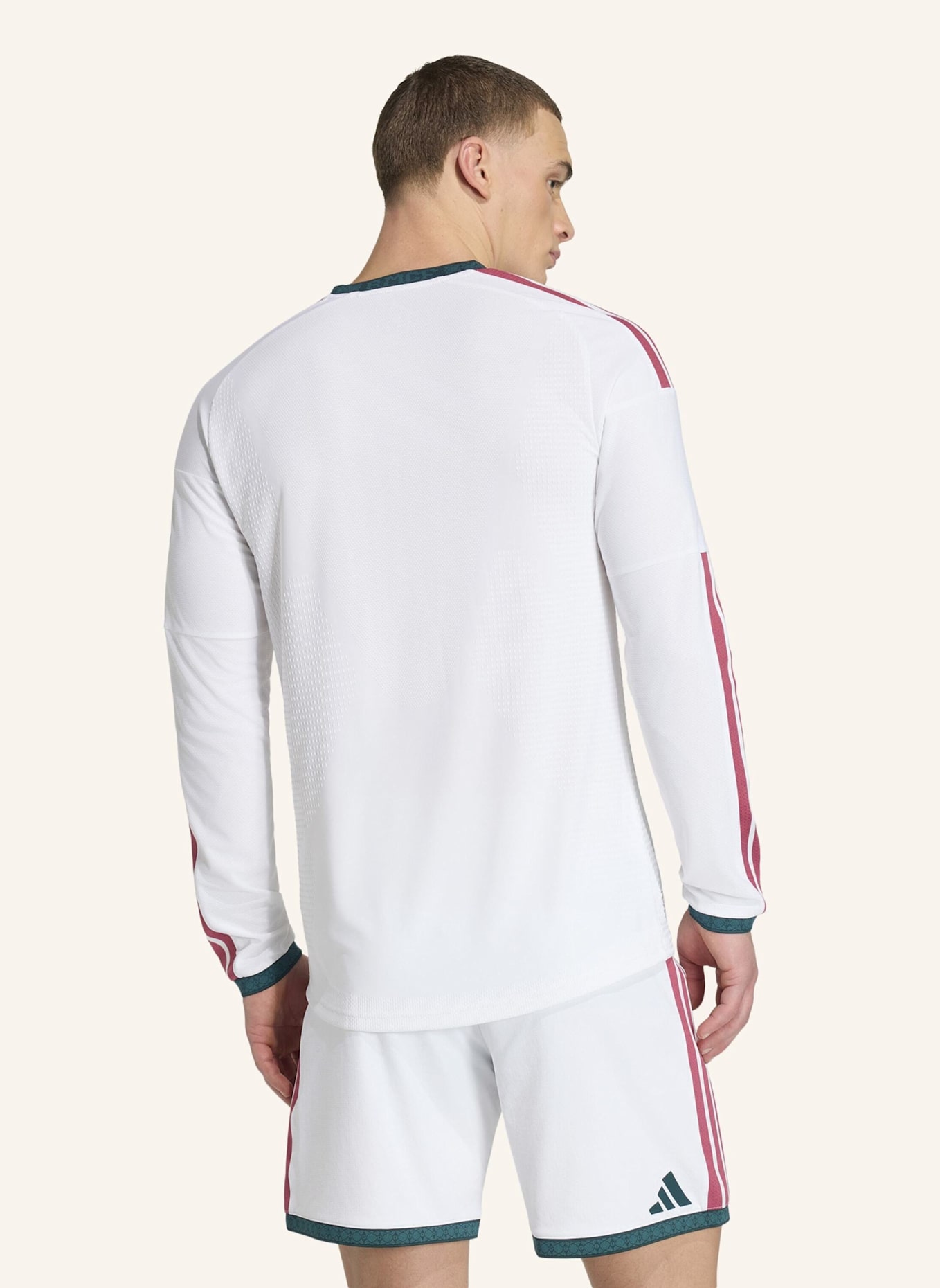 adidas REAL MADRID 26/27 AUTHENTIC HEIMTRIKOT, LANGÄRMELIG: WEISS