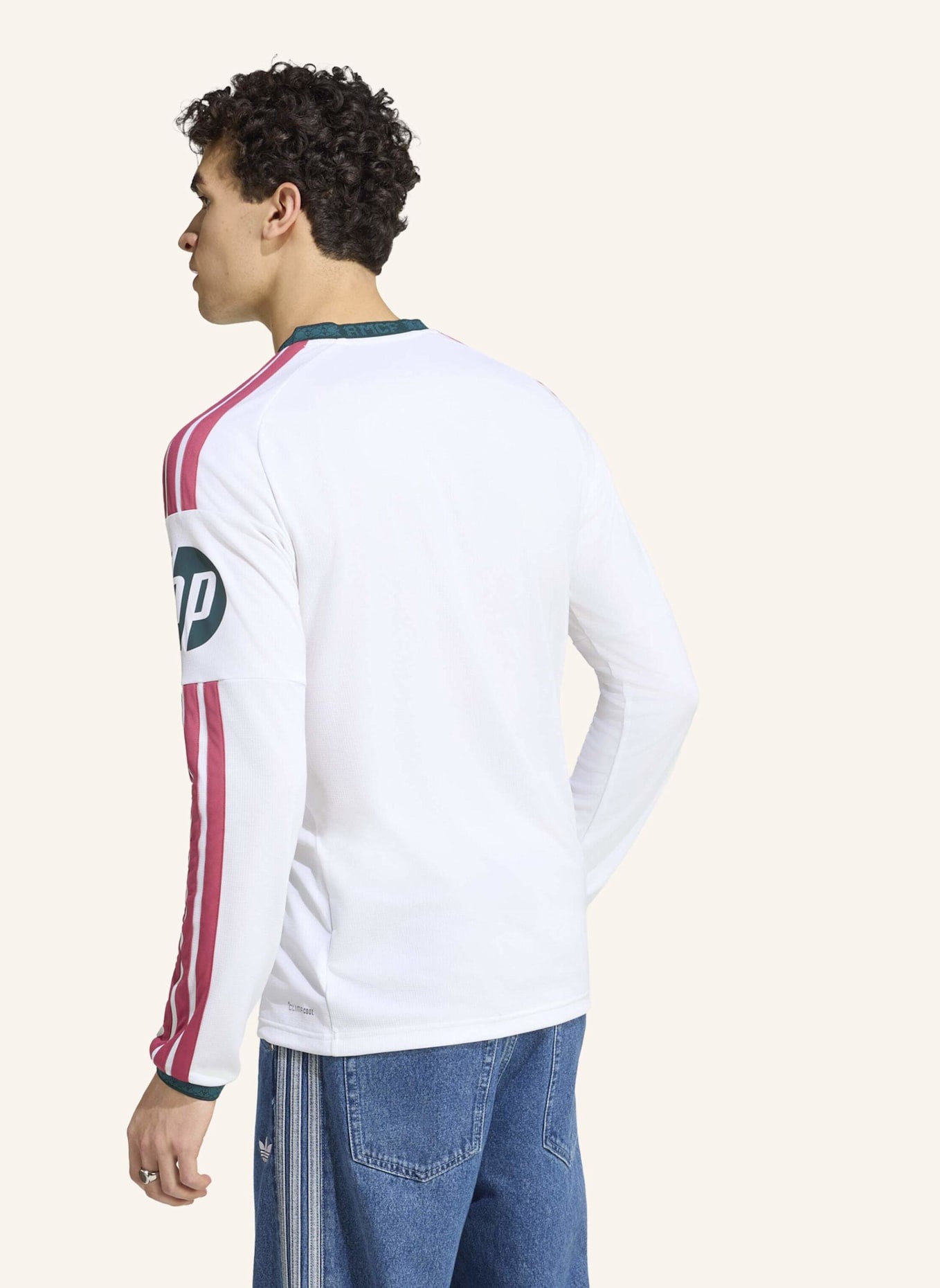 adidas REAL MADRID 26/27 HEIMTRIKOT, LANGÄRMELIG: WEISS