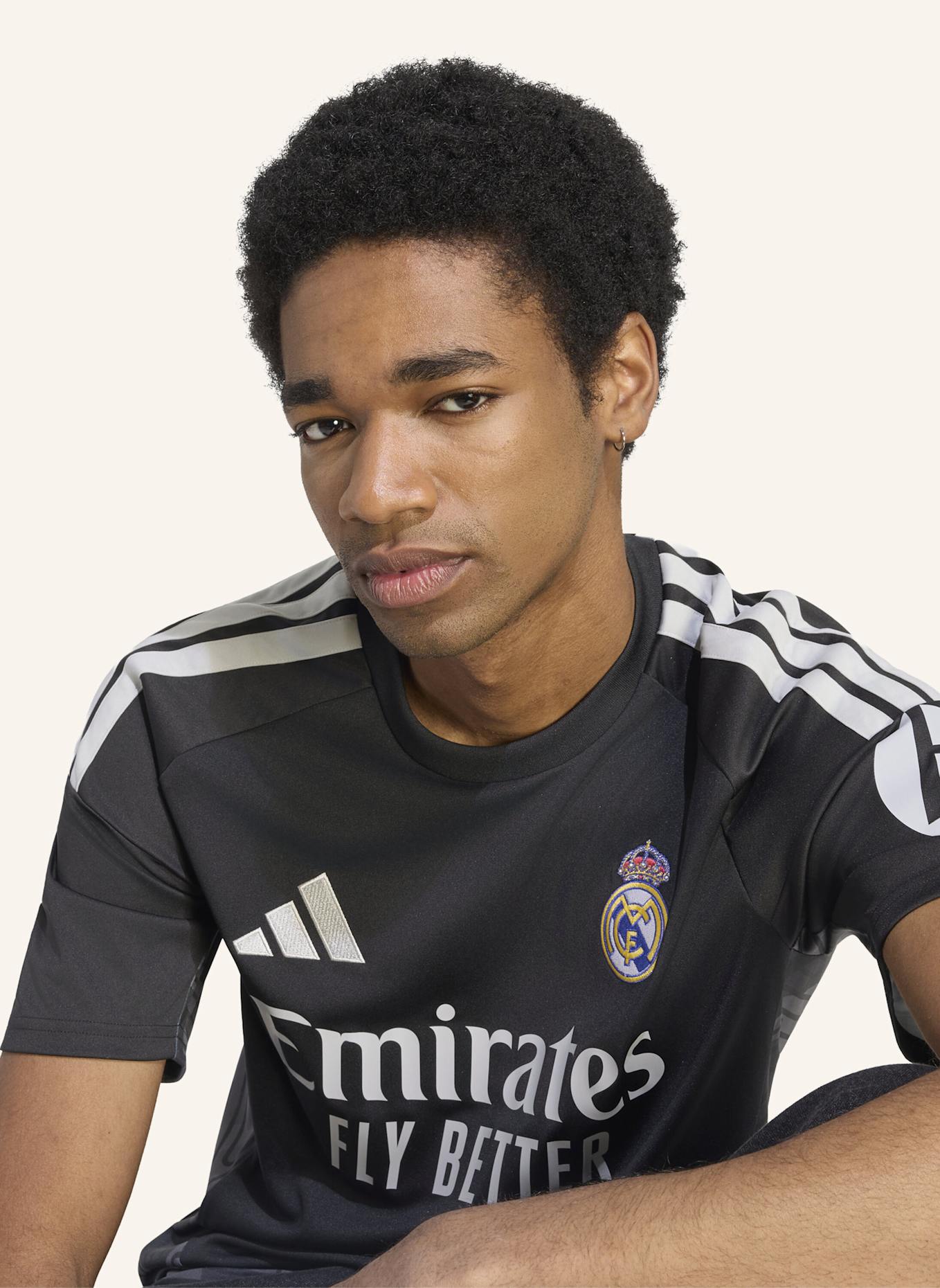 adidas REAL MADRID 26/27 TORWART-HEIMTRIKOT: SCHWARZ