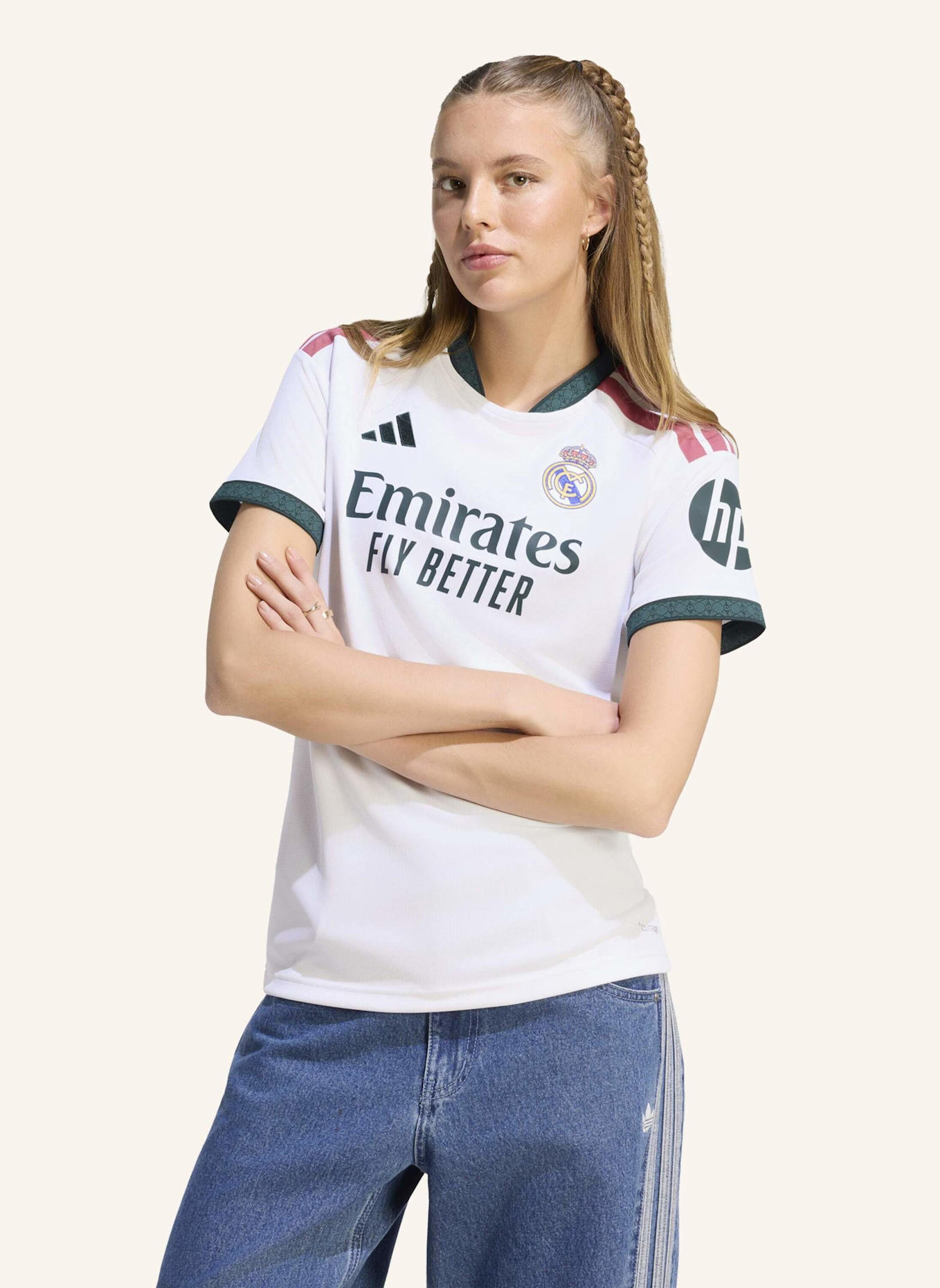 adidas REAL MADRID 26/27 HEIMTRIKOT: WEISS