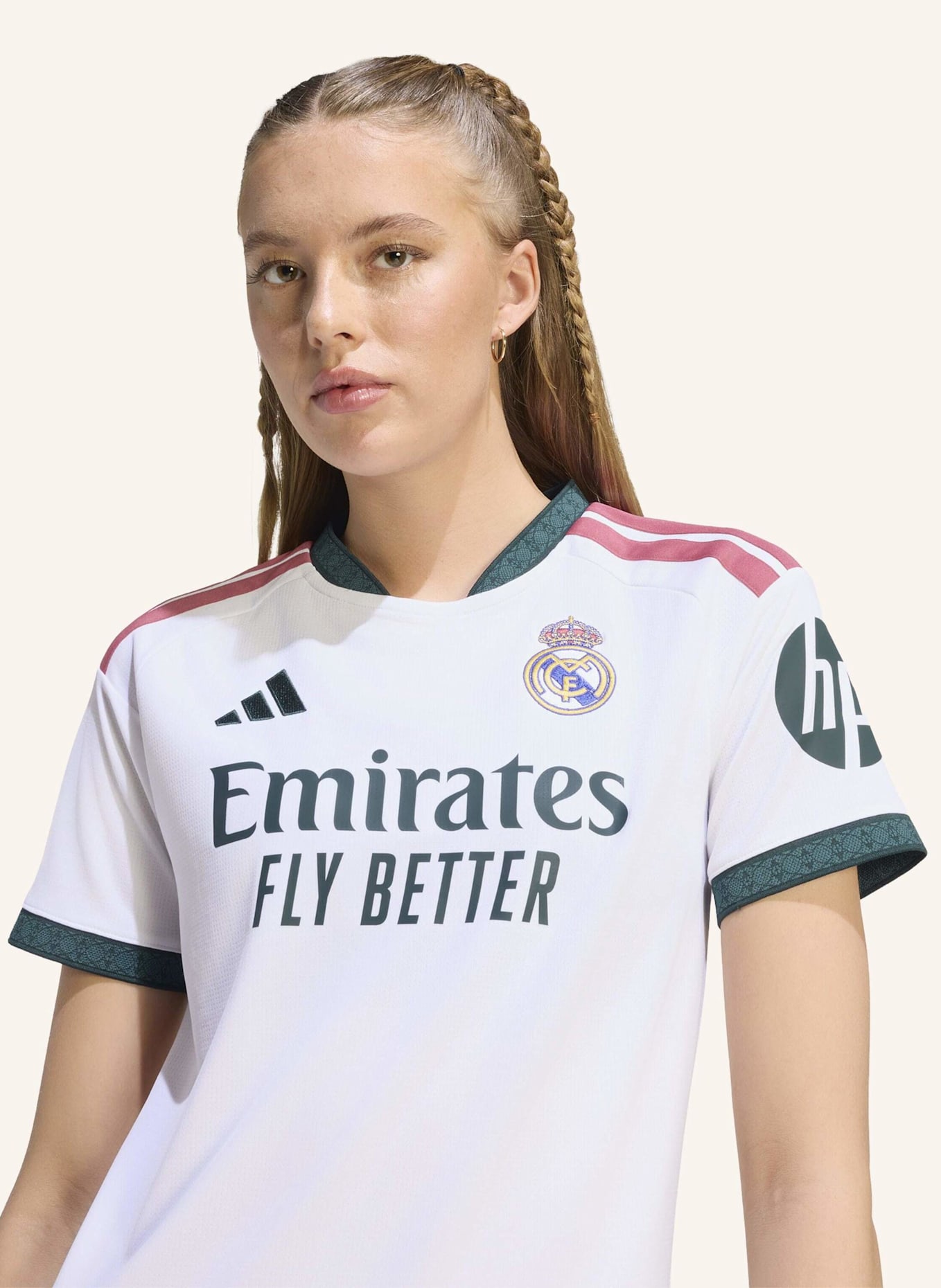adidas REAL MADRID 26/27 HEIMTRIKOT: WEISS