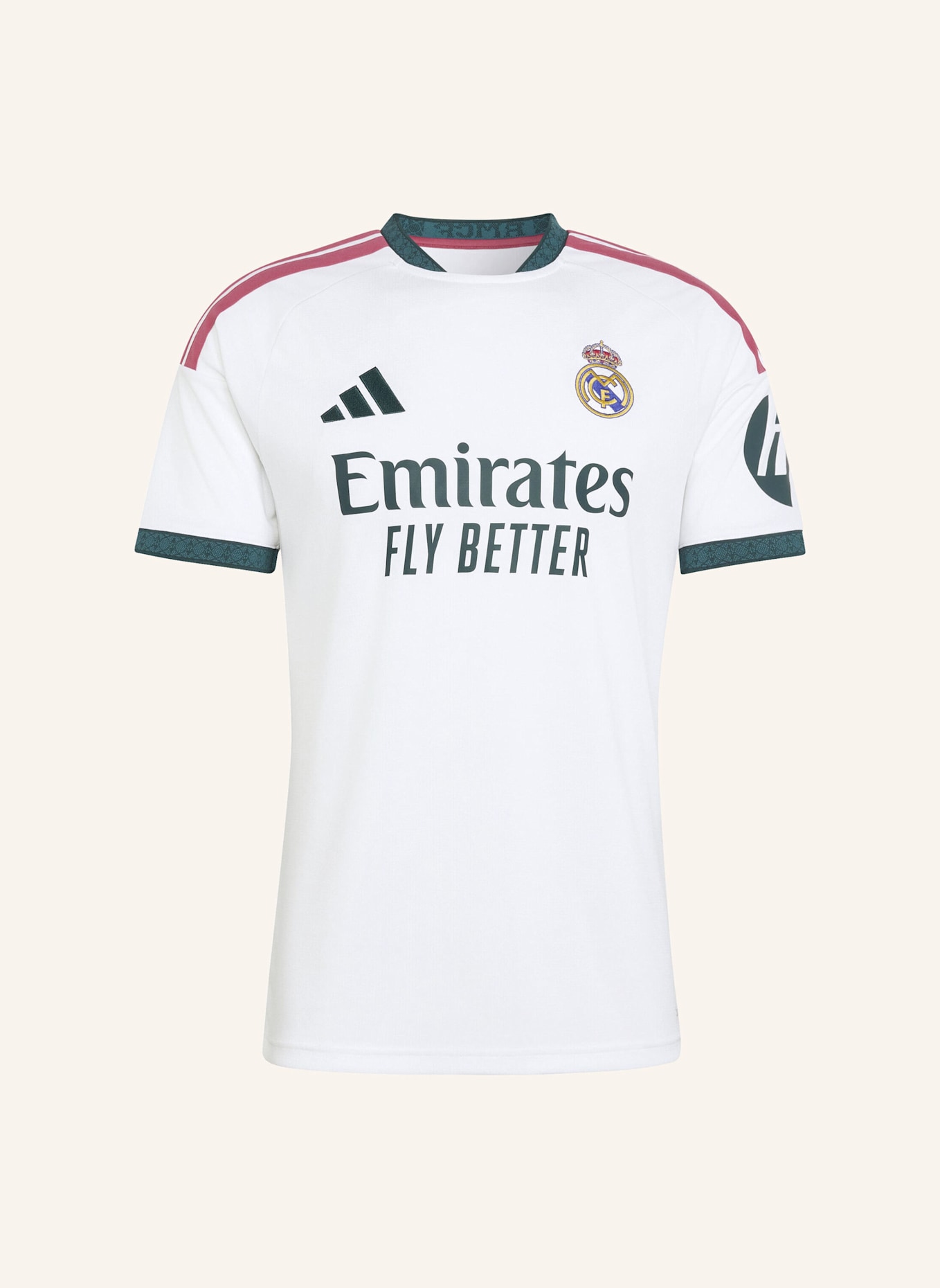adidas REAL MADRID 26/27 HEIMTRIKOT: WEISS