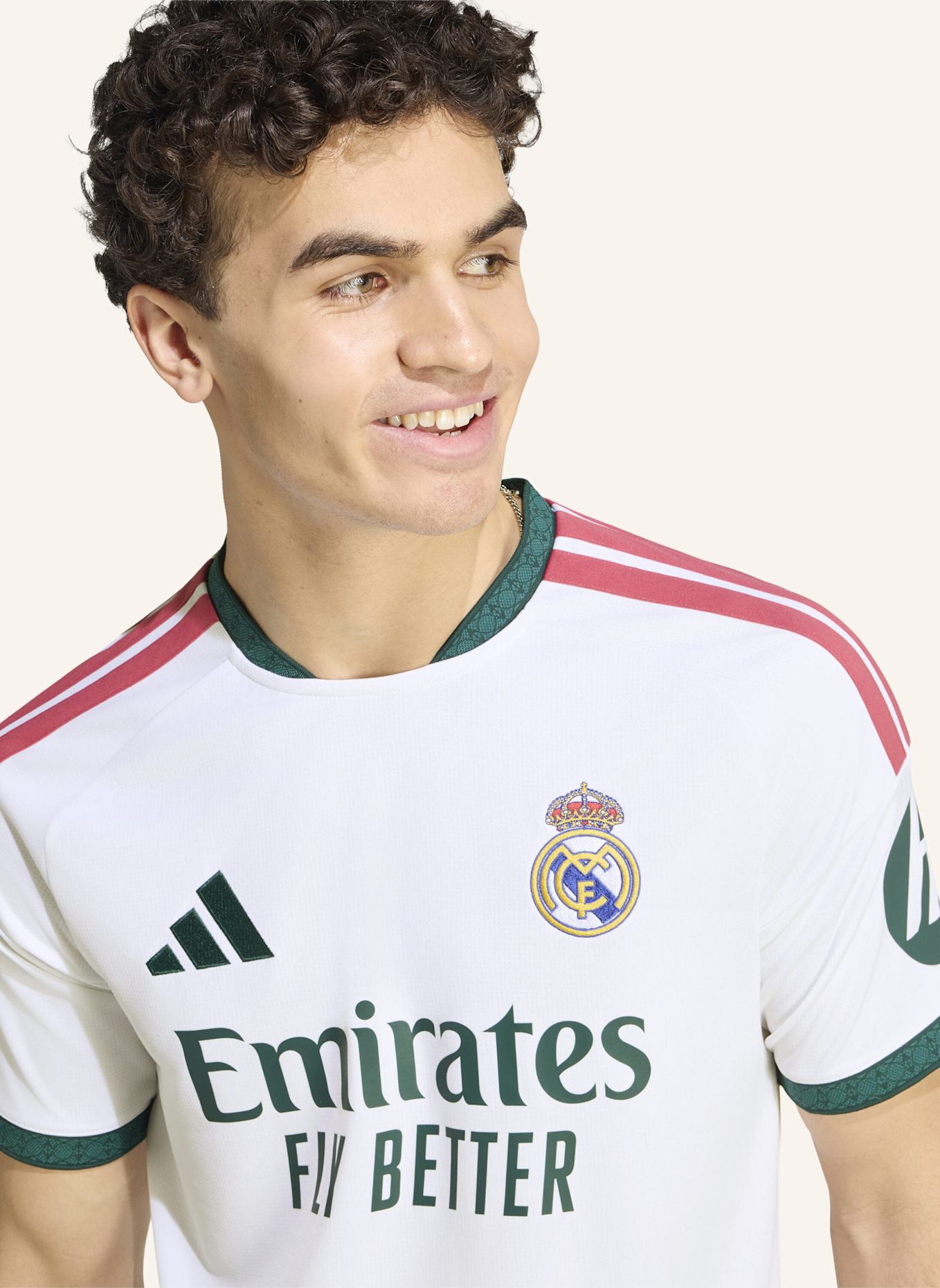 adidas REAL MADRID 26/27 HEIMTRIKOT: WEISS