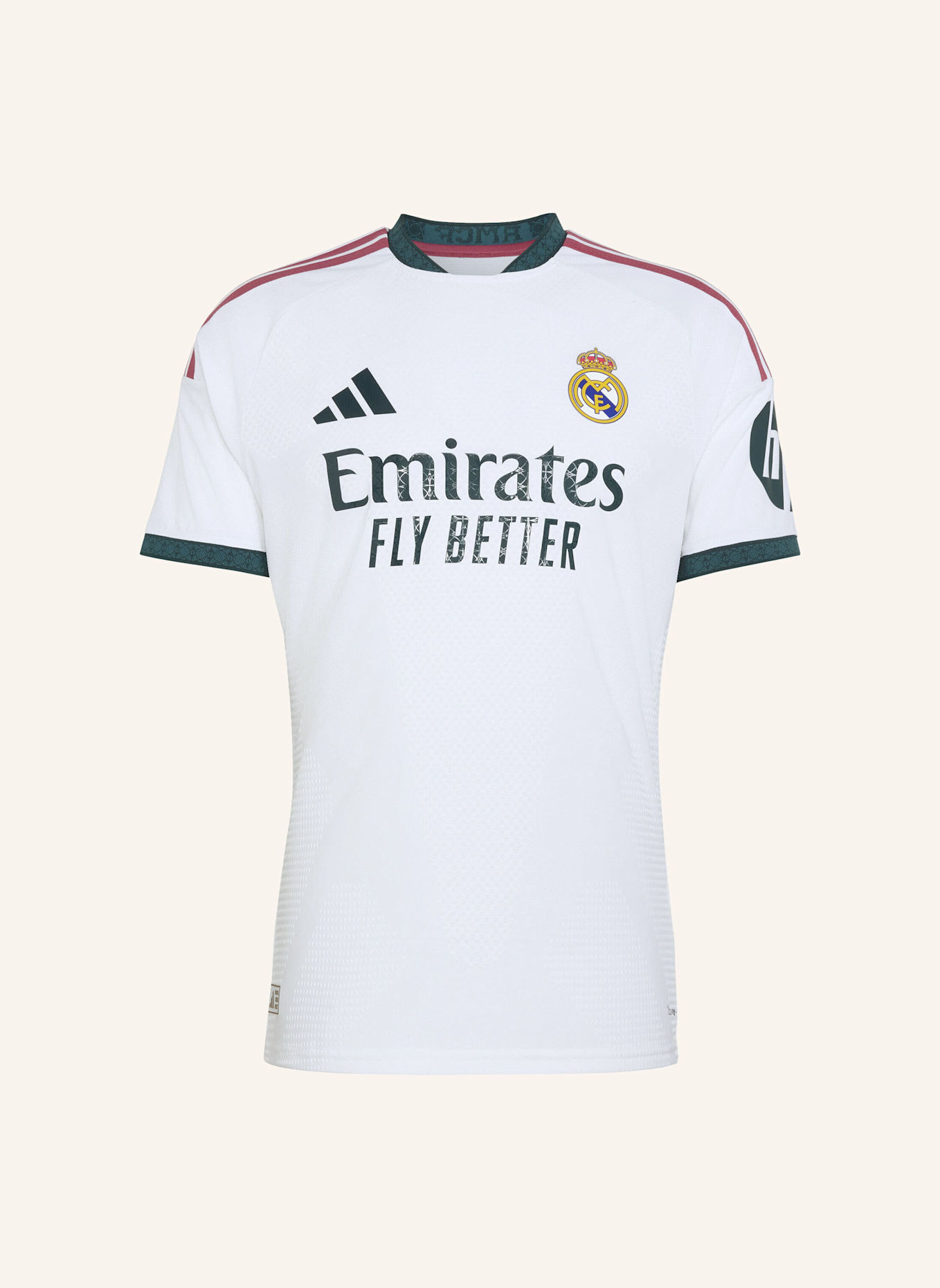 adidas REAL MADRID 26/27 AUTHENTIC HEIMTRIKOT: WEISS