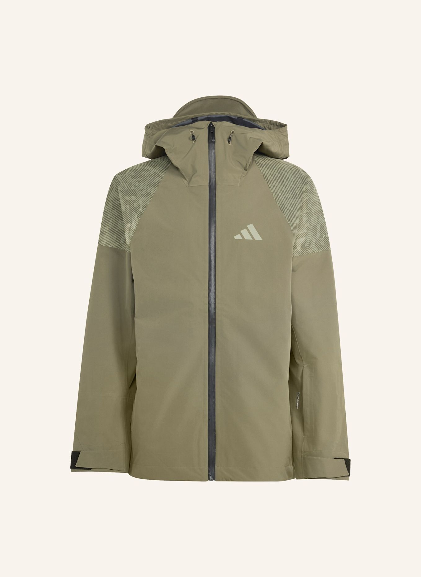 adidas TERREX TERREX XPERIOR HYBRID PRIMEKNIT CLIMAPROOF+ JACKE: GRÜN