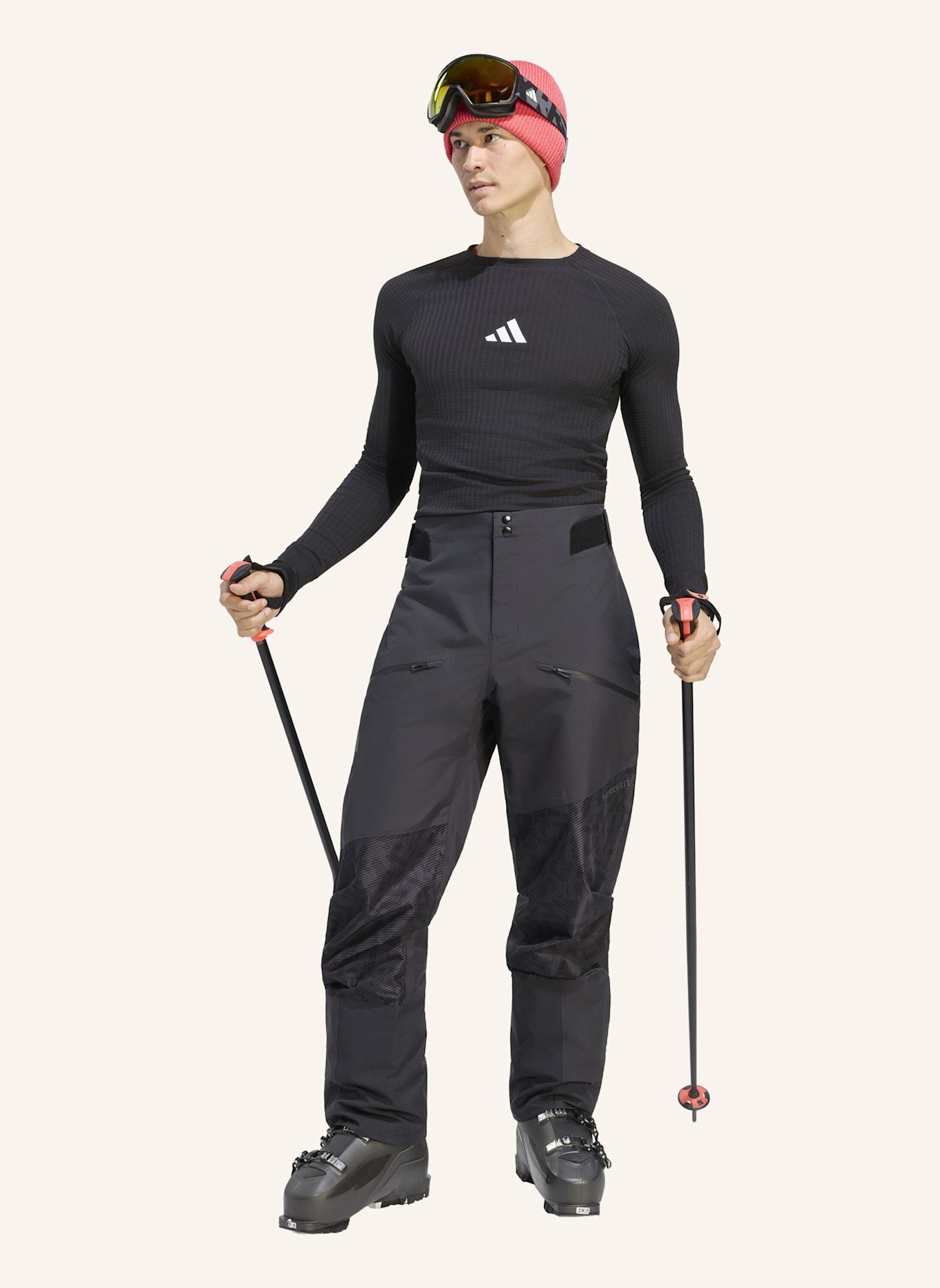 adidas TERREX TERREX XPERIOR HYBRID PRIMEKNIT CLIMAPROOF+ HOSE: SCHWARZ