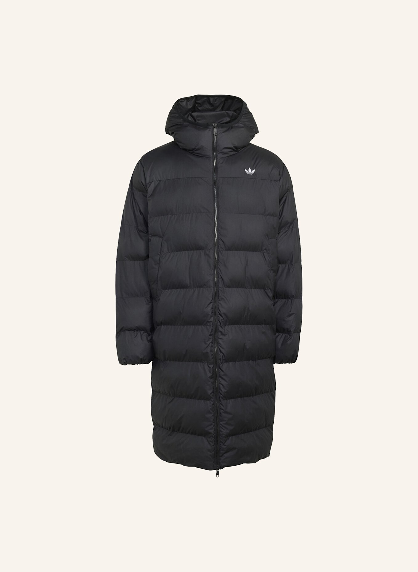 adidas Originals REGENJACKE, LANG: SCHWARZ
