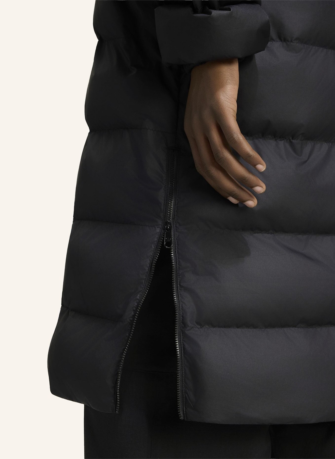 adidas Originals REGENJACKE, LANG: SCHWARZ