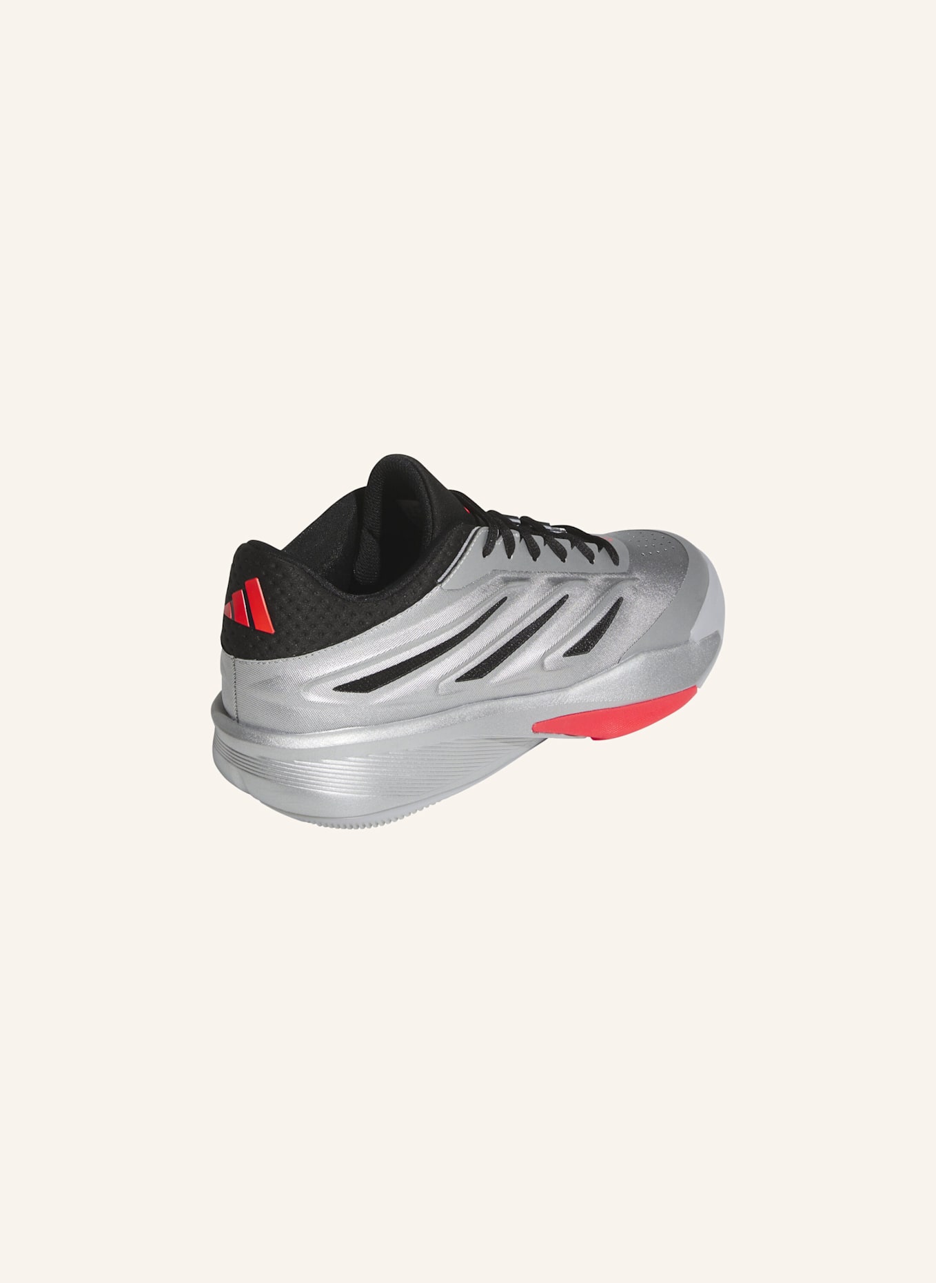 adidas CRAZY ENERGY SCHUH: SILBER/ SCHWARZ/ ROT
