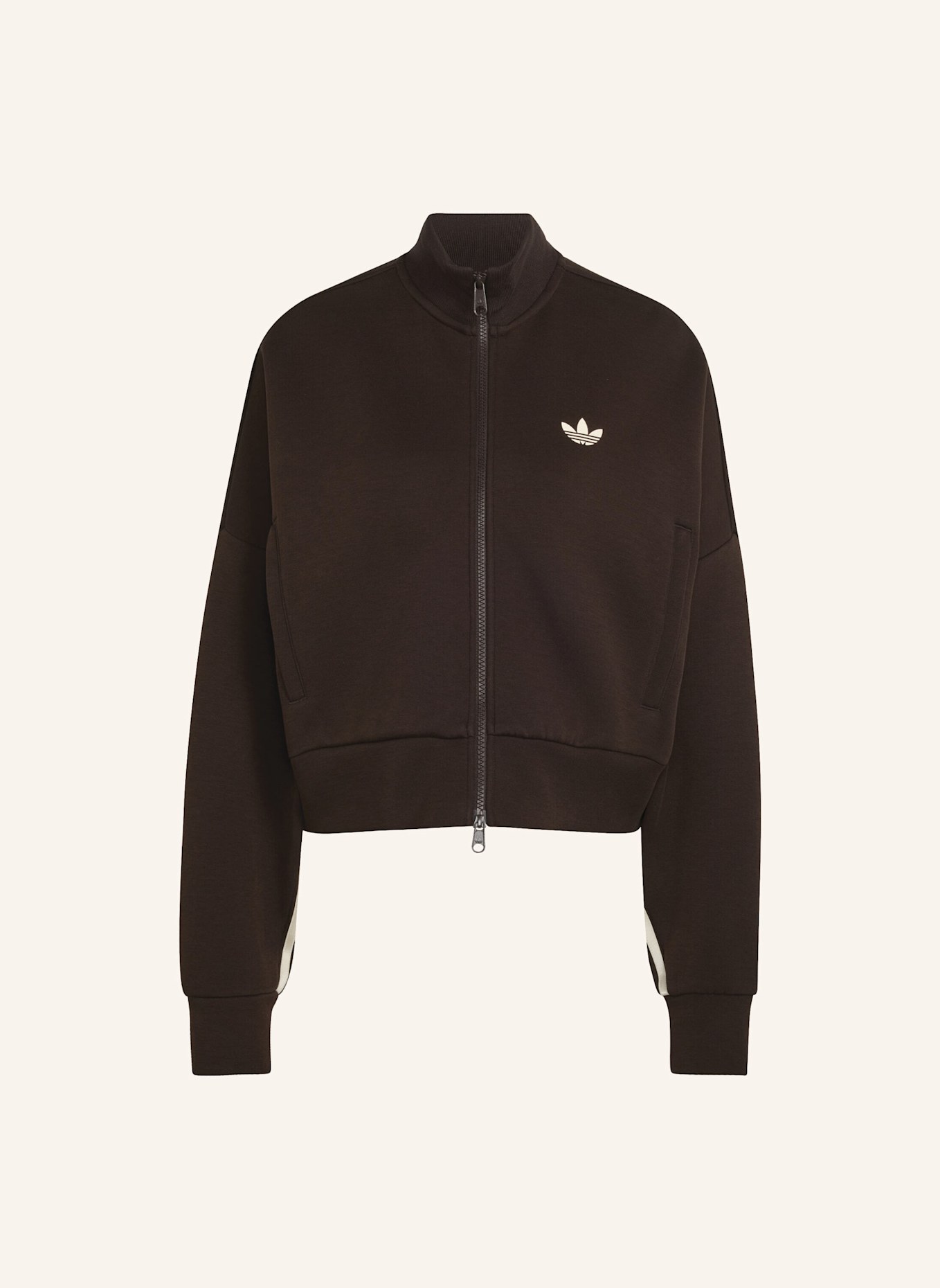 adidas Originals SPACER ORIGINALS JACKE: BRAUN/ WEISS