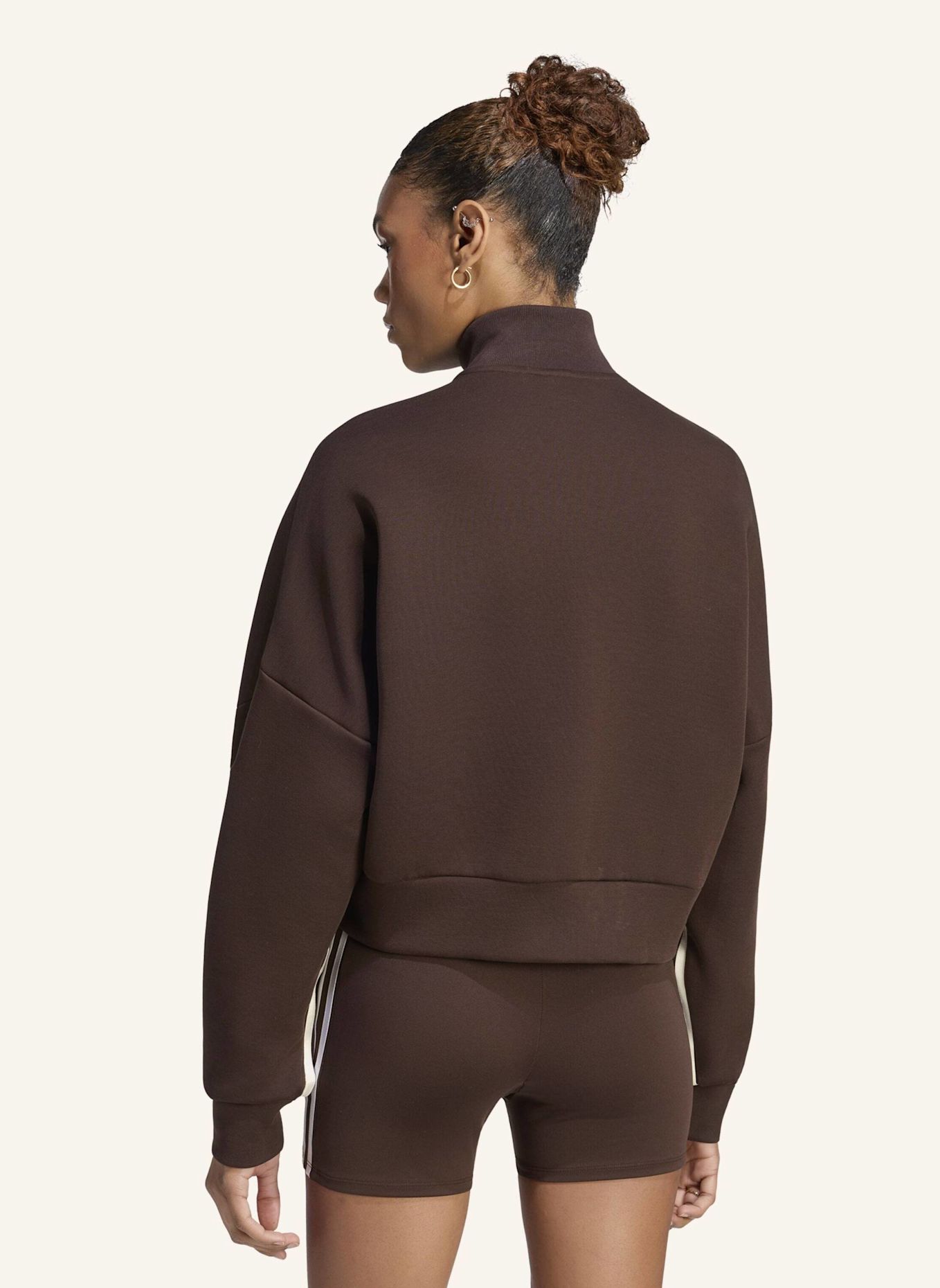 adidas Originals SPACER ORIGINALS JACKE: BRAUN/ WEISS