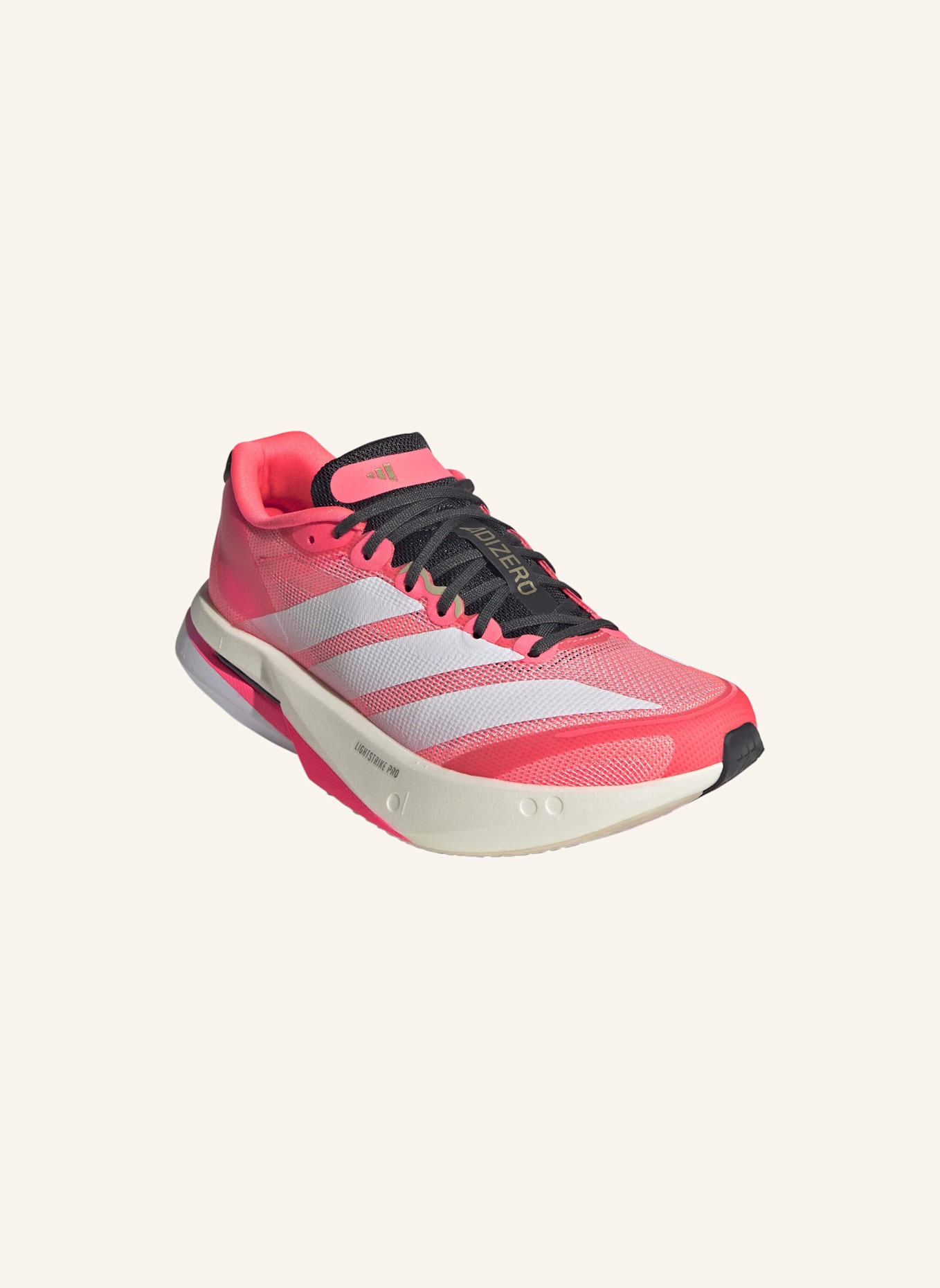 adidas Laufschuhe ADIZERO BOSTON 13: WEISS/ GRAU