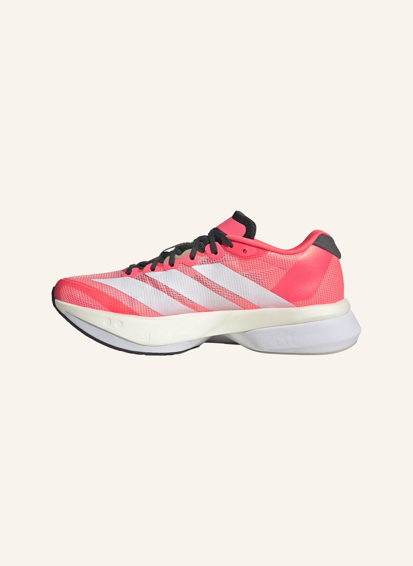 adidas Laufschuhe ADIZERO BOSTON 13: WEISS/ GRAU