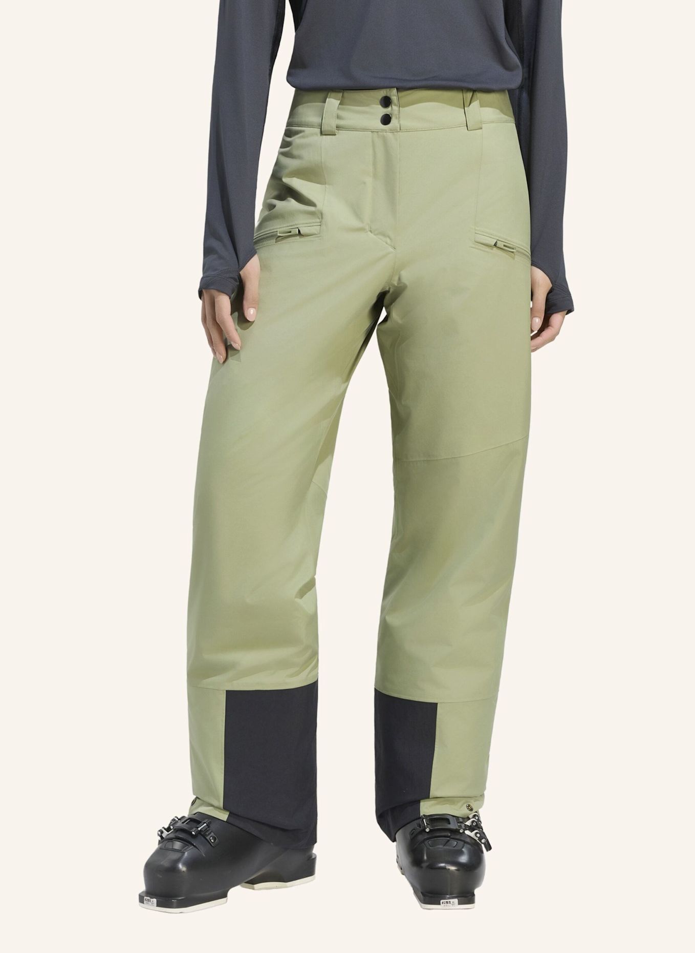 adidas TERREX TERREX MULTI HOSE, 2-LAGIG, CLIMAPROOF, ISOLIERT: GRÜN