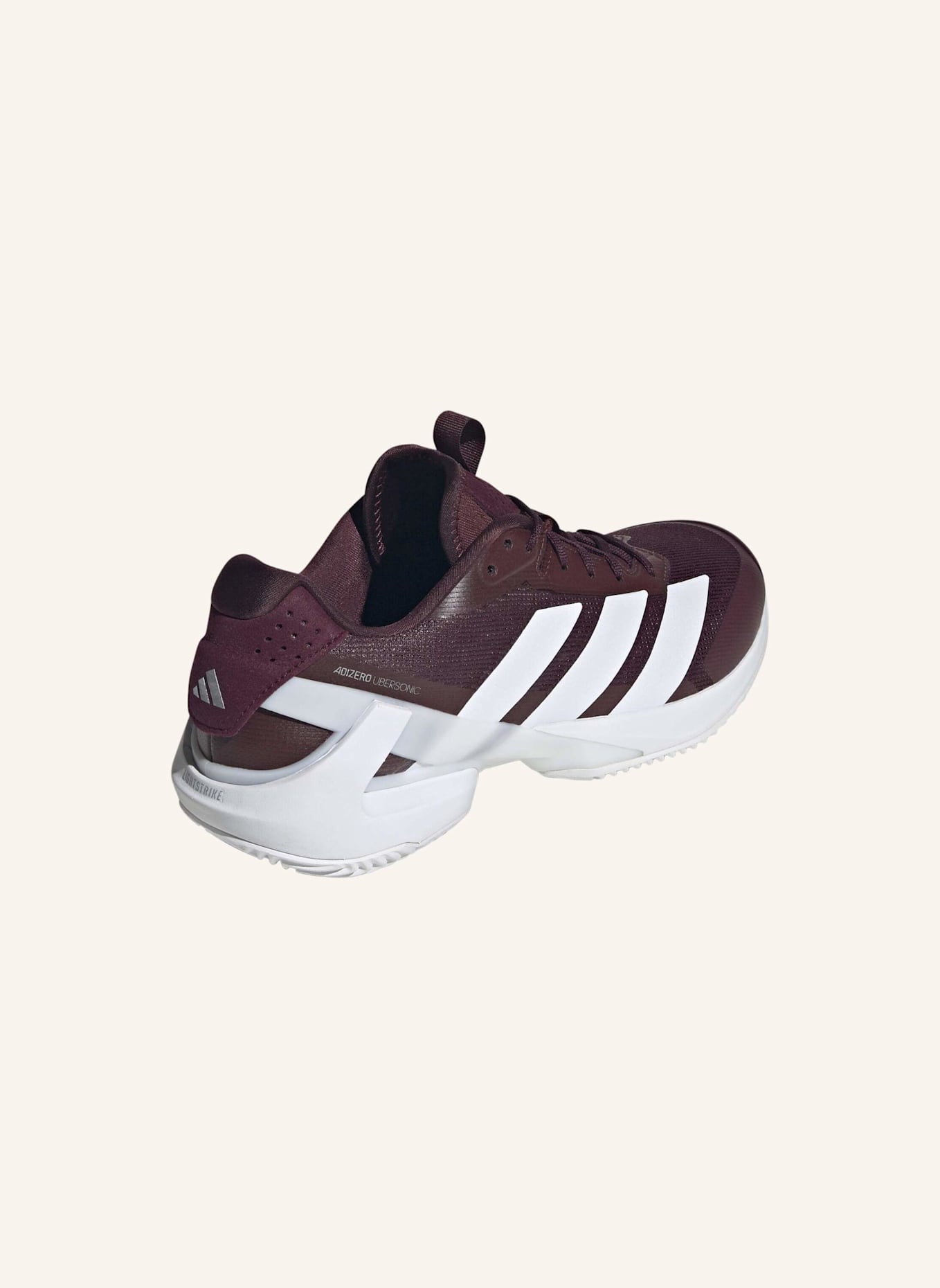 adidas Tennisschuhe ADIZERO UBERSONIC 5: SILBER/ SCHWARZ