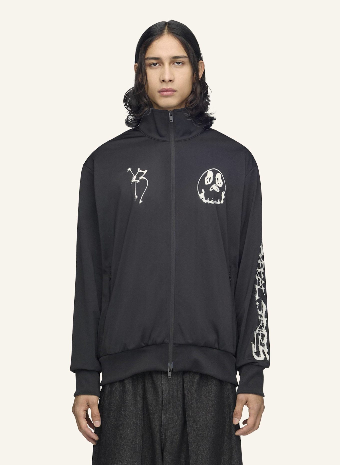 Y-3 Y-3 CHITO GRAPHIC TRAININGSJACKE: SCHWARZ