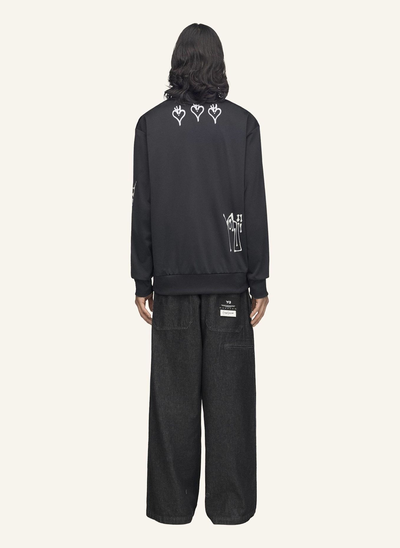 Y-3 Y-3 CHITO GRAPHIC TRAININGSJACKE: SCHWARZ