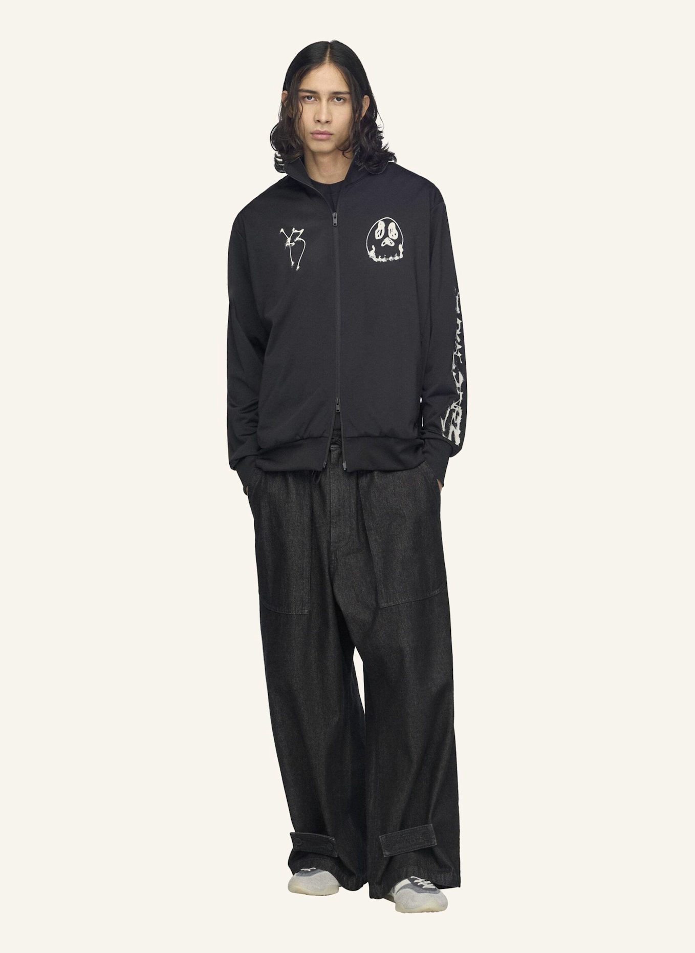 Y-3 Y-3 CHITO GRAPHIC TRAININGSJACKE: SCHWARZ