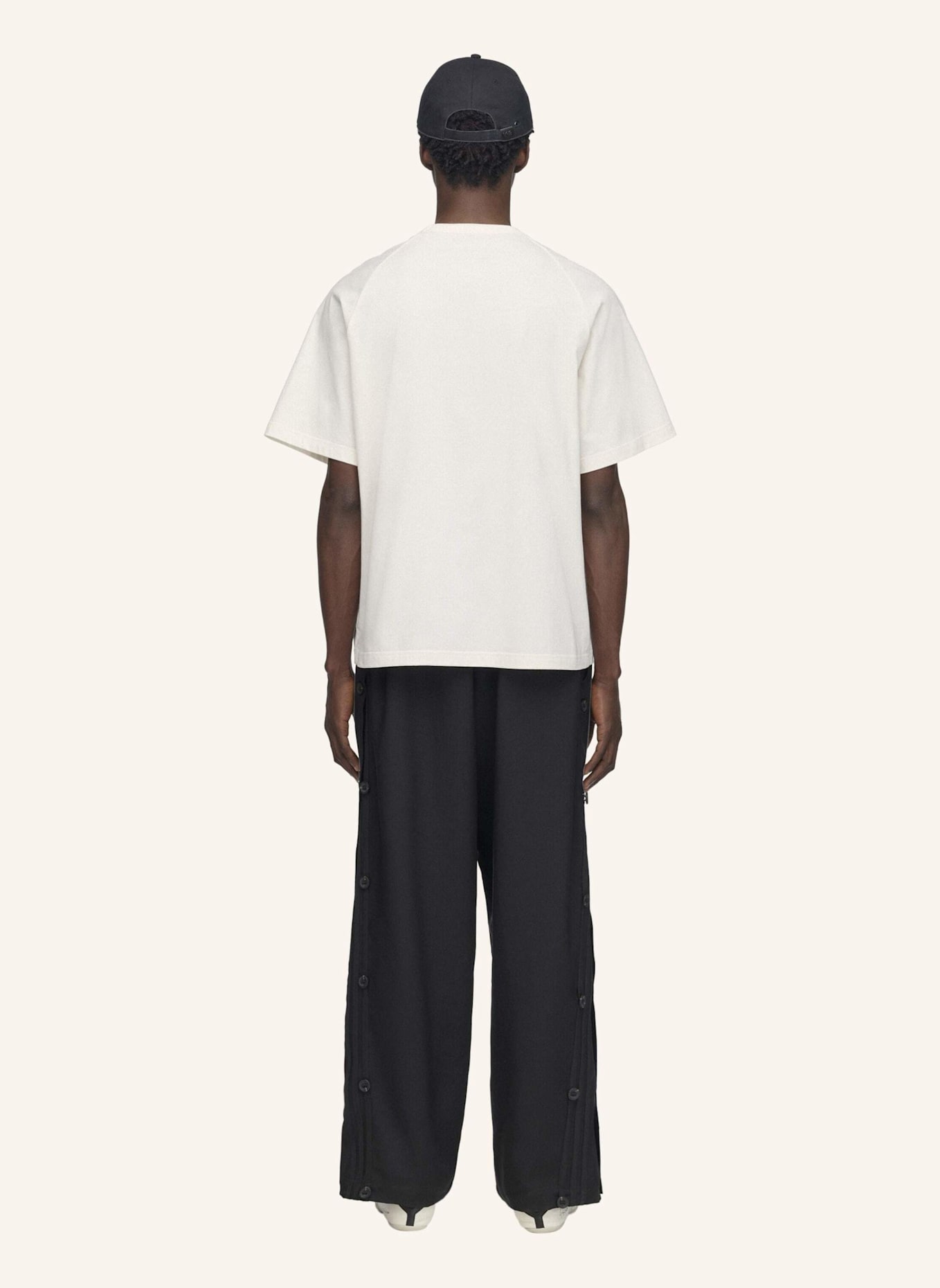 Y-3 Y-3 KASTIGES T-SHIRT: WEISS