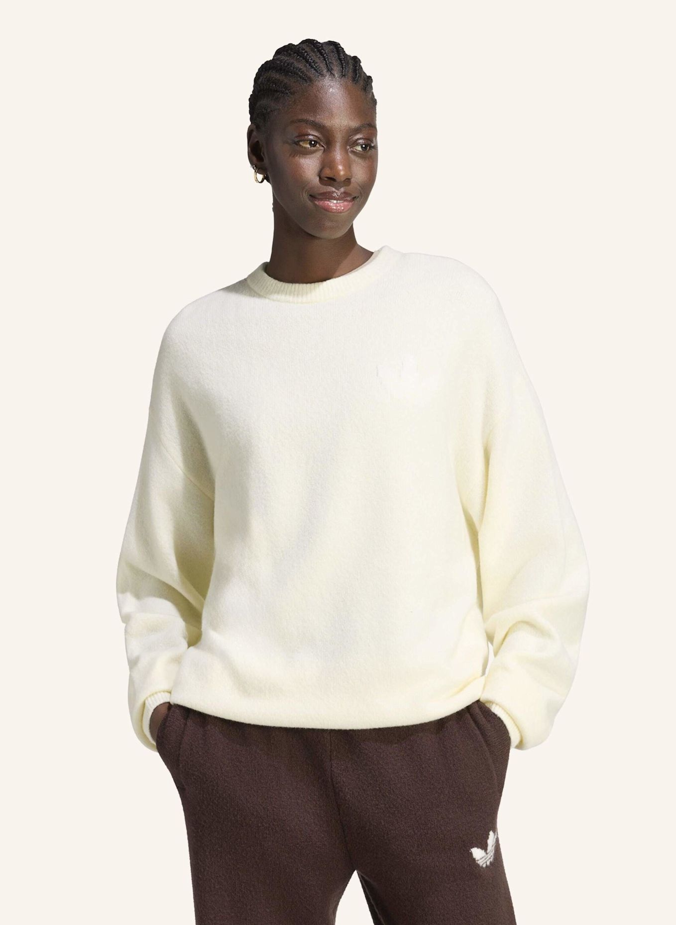 adidas Originals Pullover: WEISS
