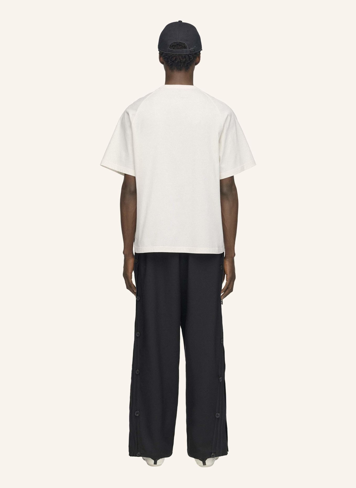 Y-3 Y-3 SPORT UNIFORM ADAPTIVE 3-STREIFEN HOSE: SCHWARZ
