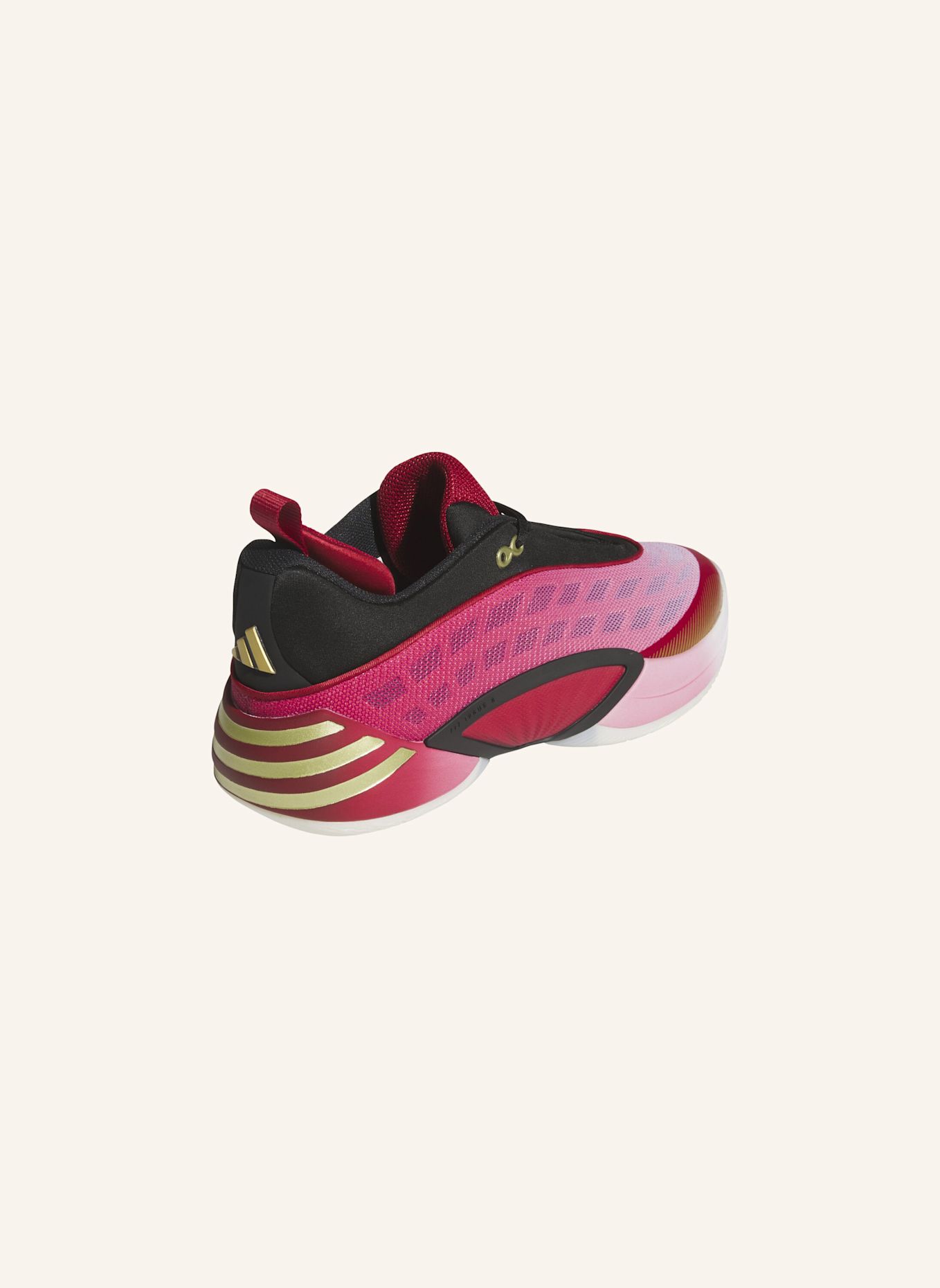 adidas D.O.N. ISSUE 8 SCHUH: WEISS / ROT / SCHWARZ