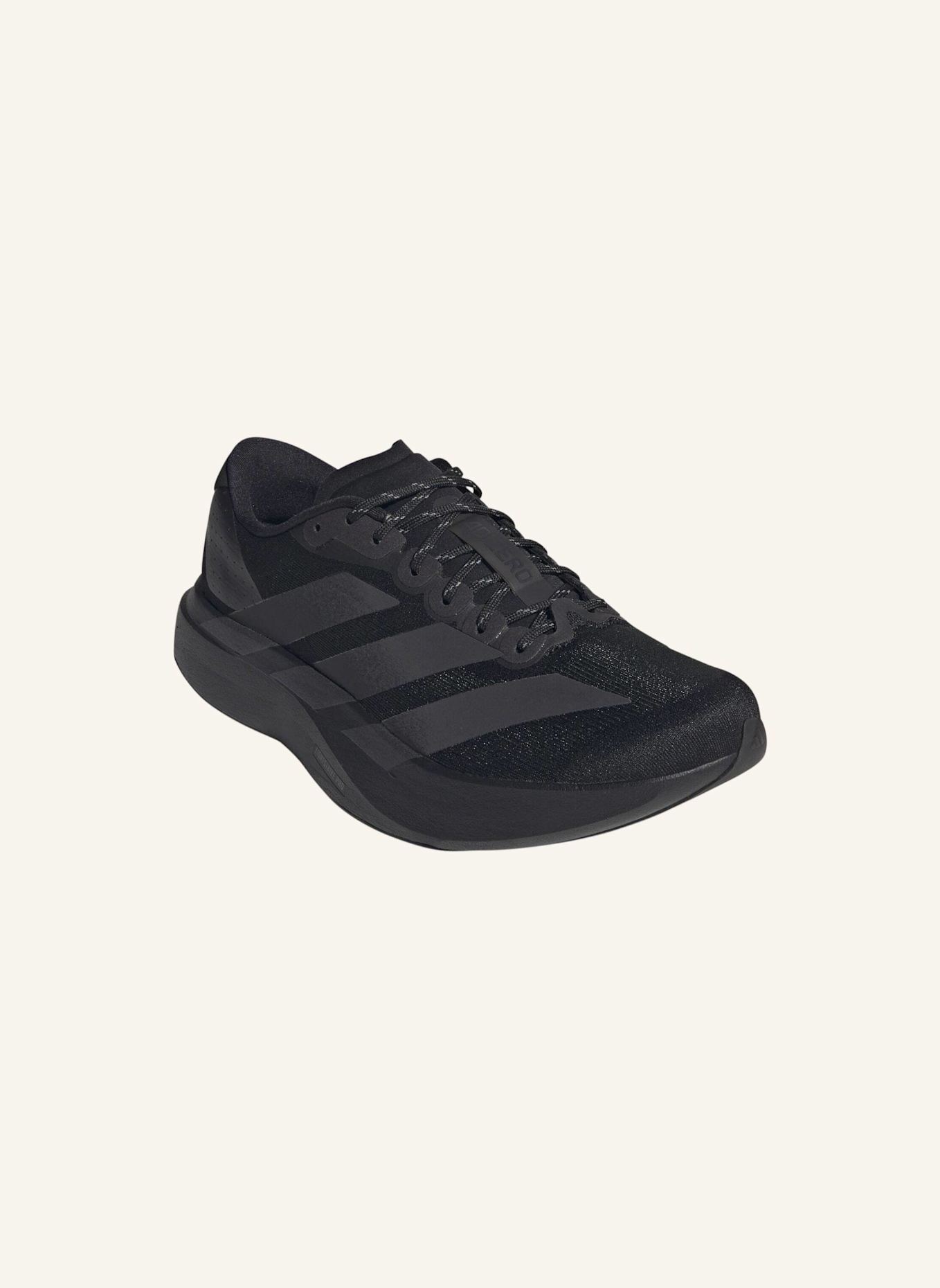 adidas ADIZERO EVO SL SCHUH: SCHWARZ/ GRAU/ WEISS