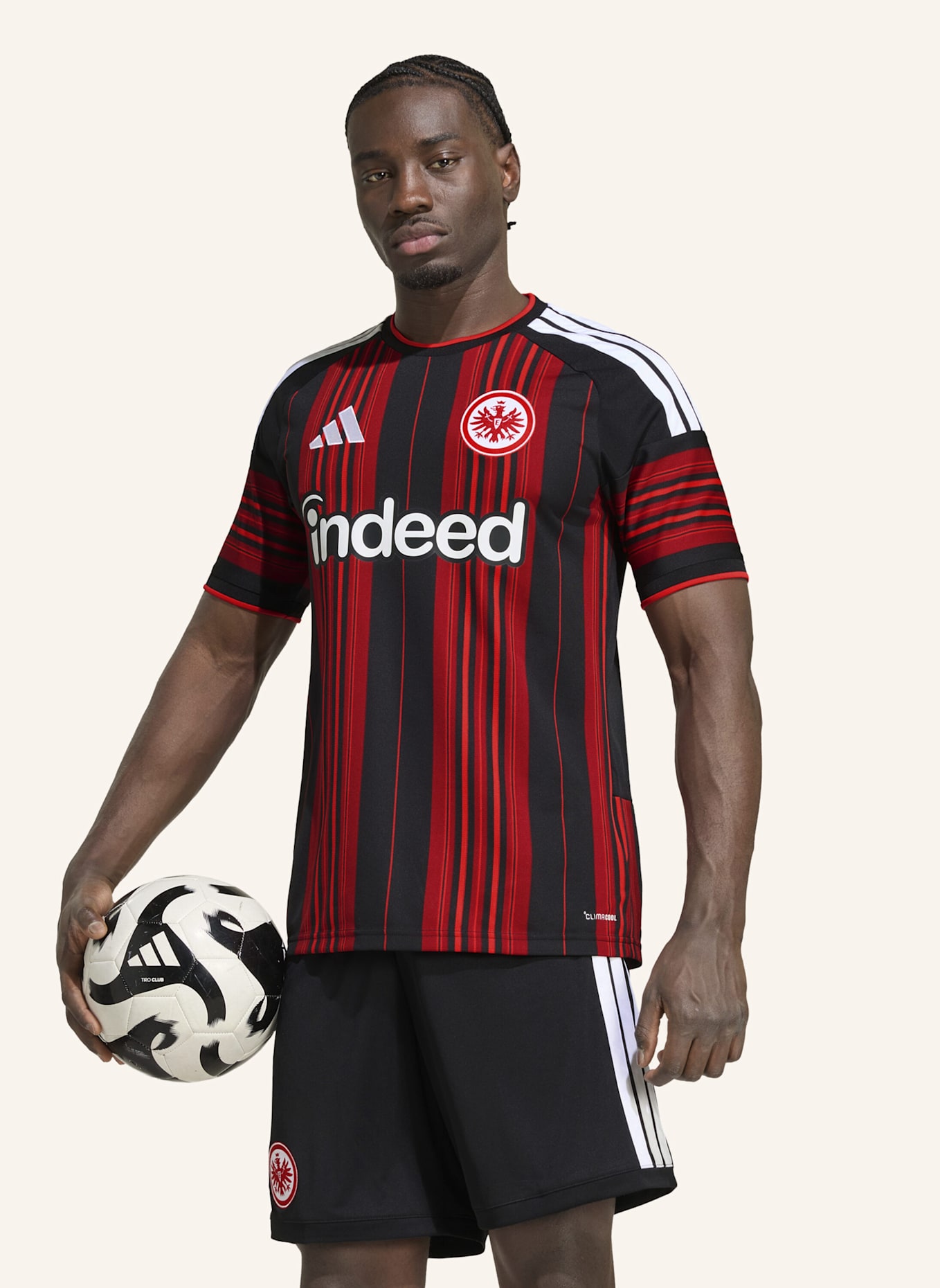 adidas EINTRACHT FRANKFURT 26/27 HEIMTRIKOT: ROT