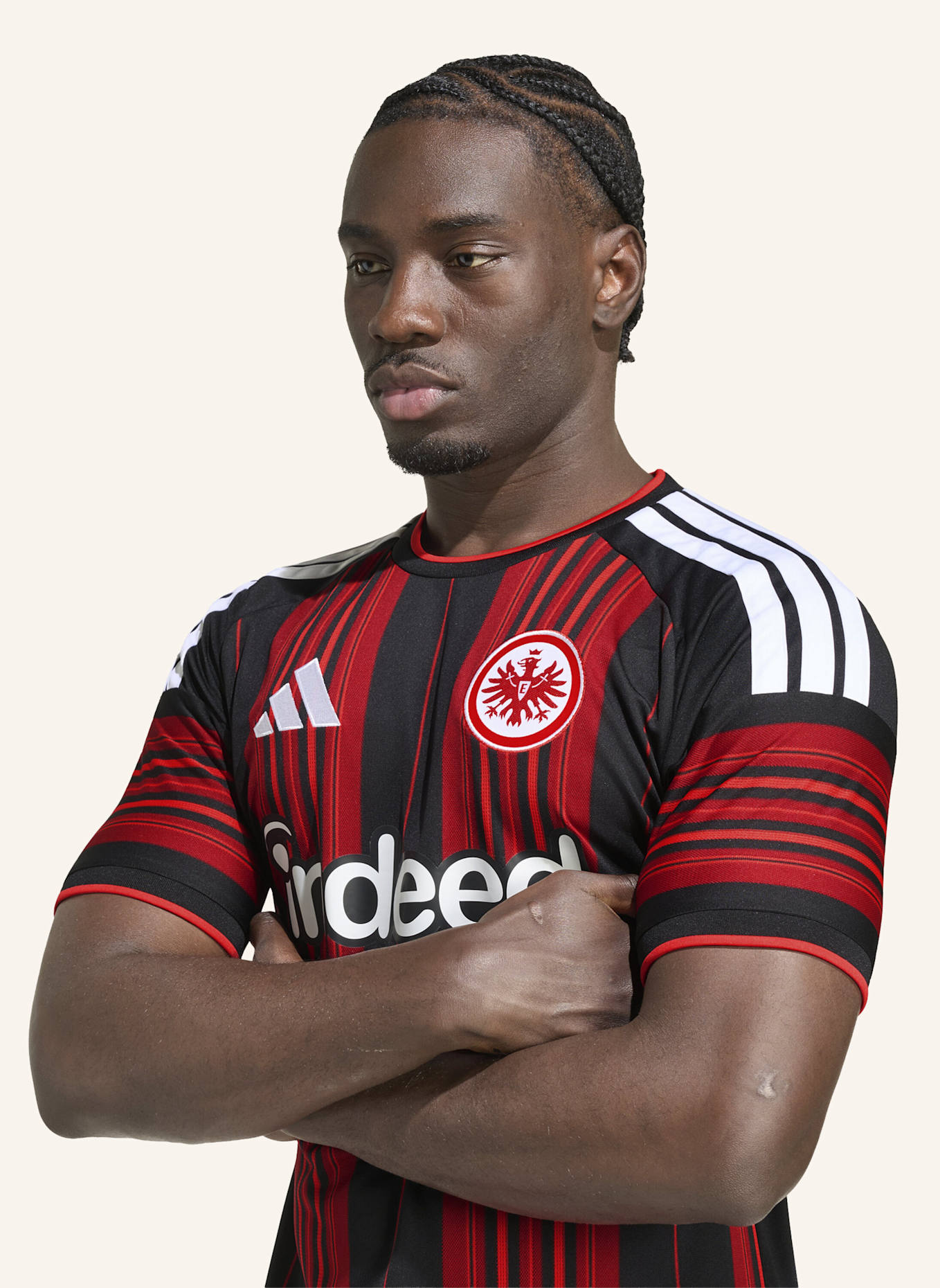 adidas EINTRACHT FRANKFURT 26/27 HEIMTRIKOT: ROT