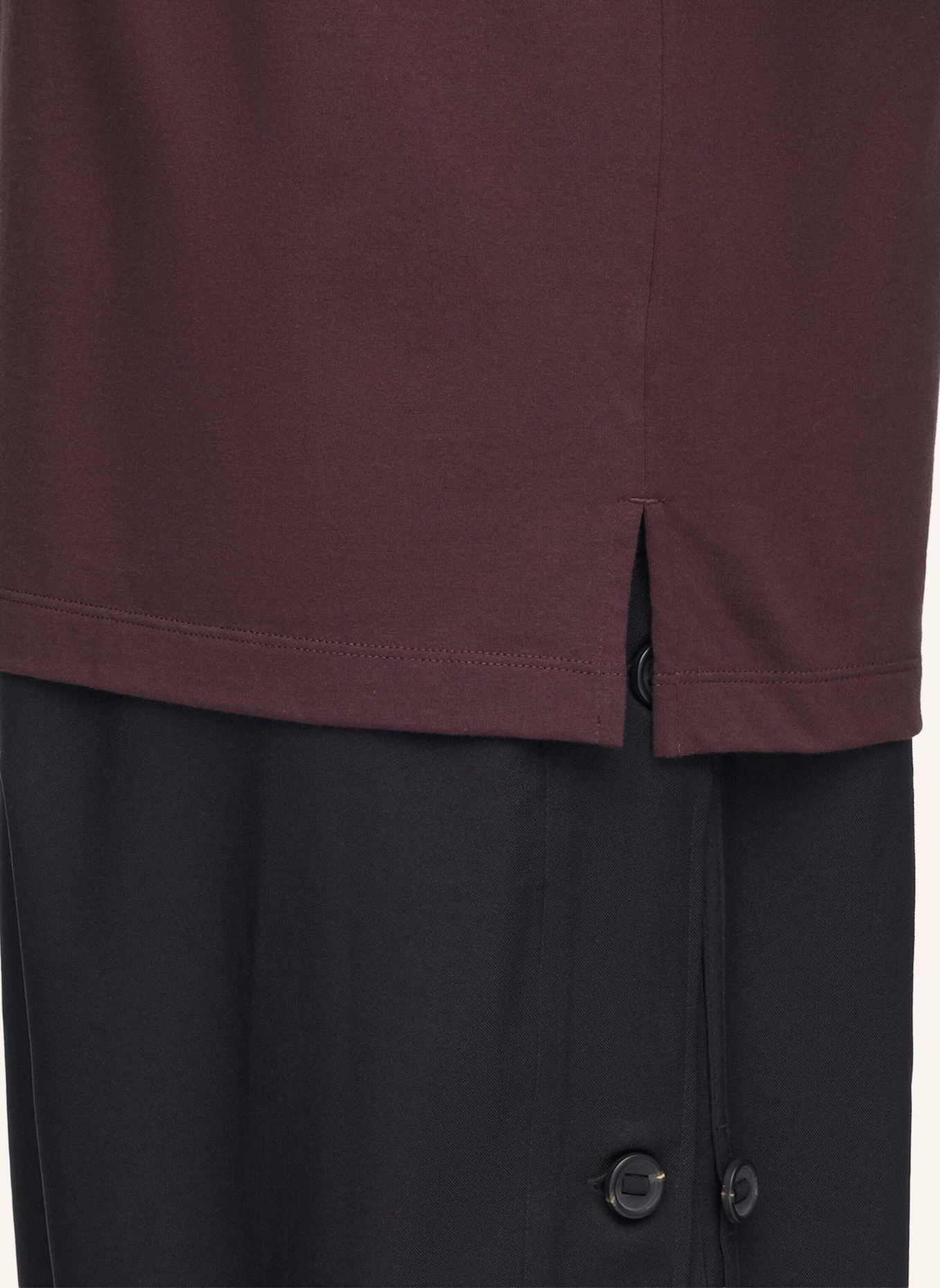 Y-3 Y-3 LOGO LANGARMSHIRT: ROT
