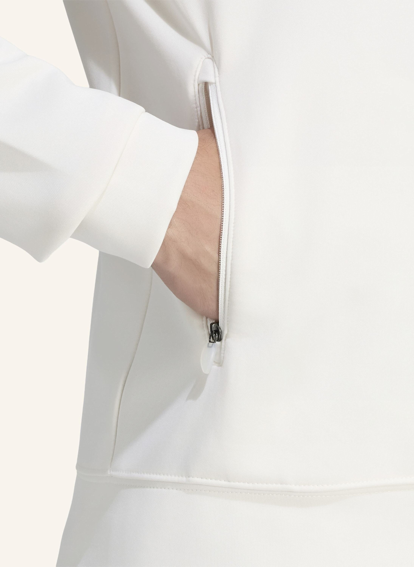 adidas Originals TREFOIL ESSENTIALS SPACER HOODIE: WEISS