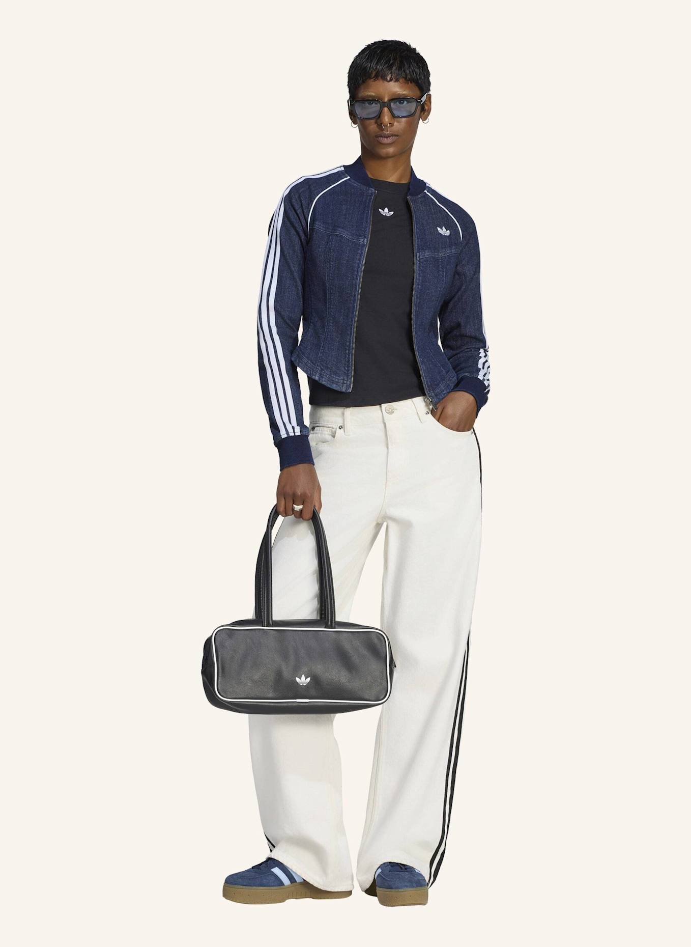 adidas Originals SUPERSTAR ORIGINALS JACKE, DENIM, KORSETT-STIL: BLAU