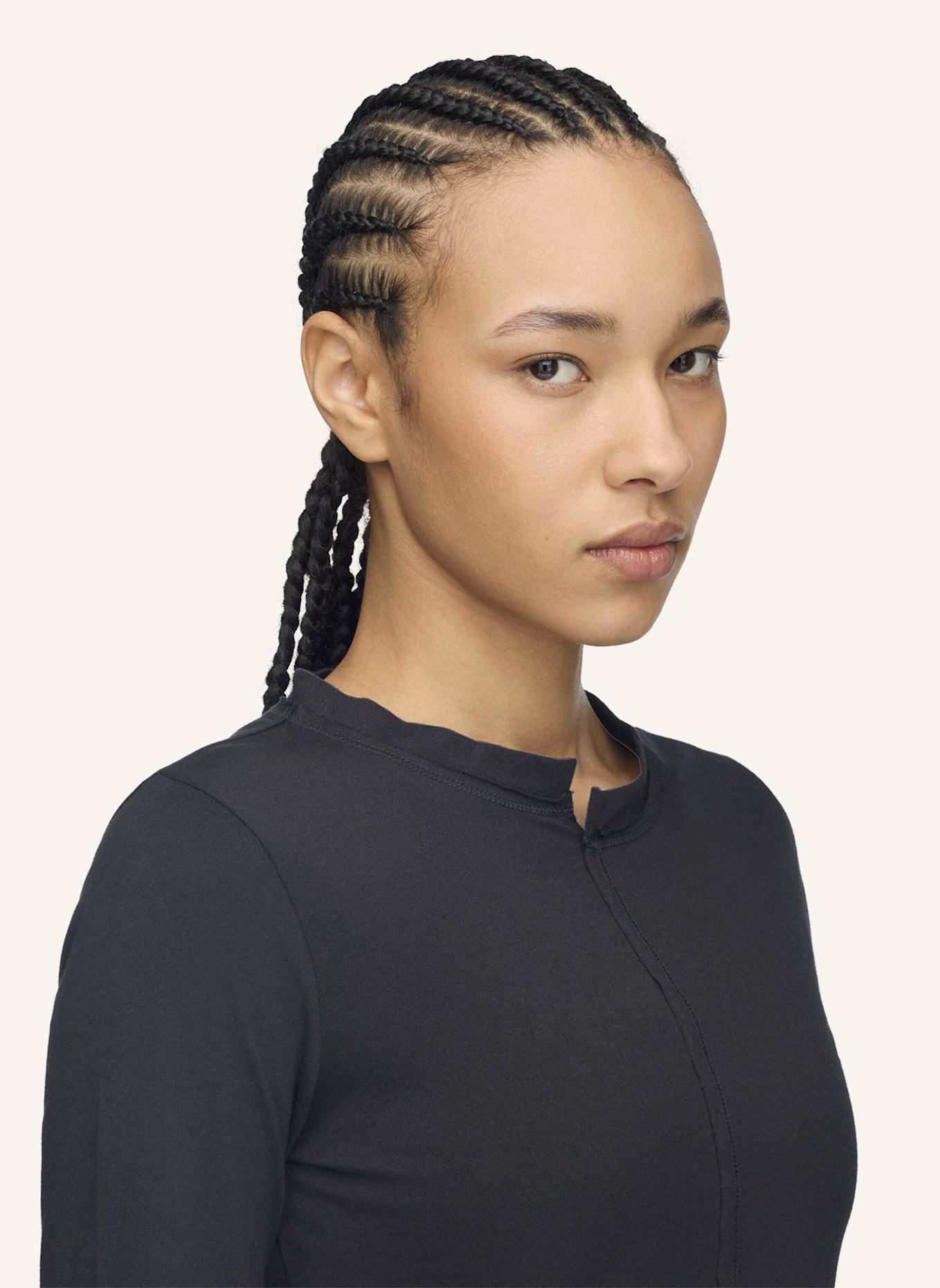 Y-3 Y-3 FITTED LONGSLEEVE: SCHWARZ