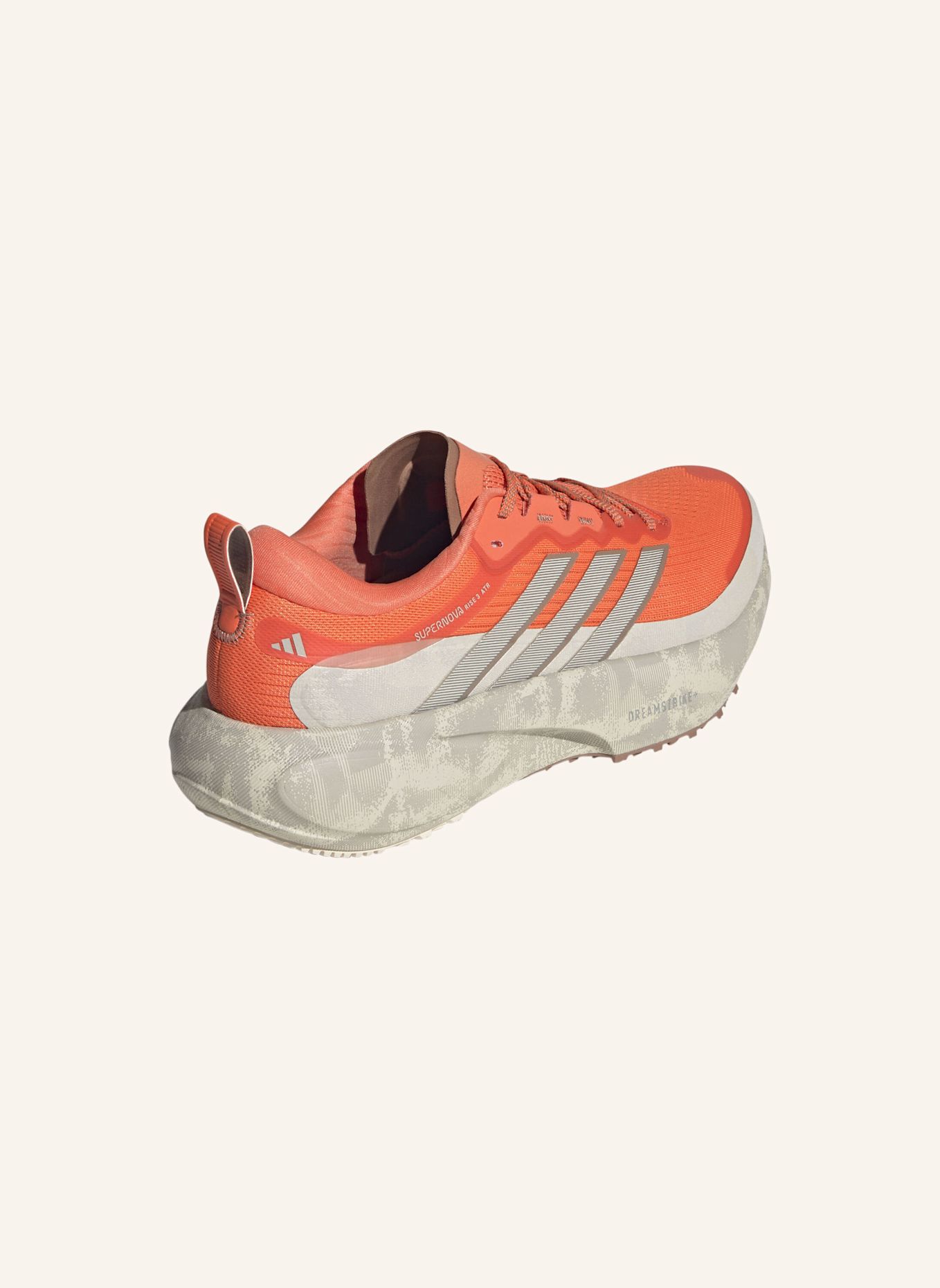 adidas SUPERNOVA RISE 3 ATR LAUFSCHUH: ORANGE / BEIGE / SCHWARZ