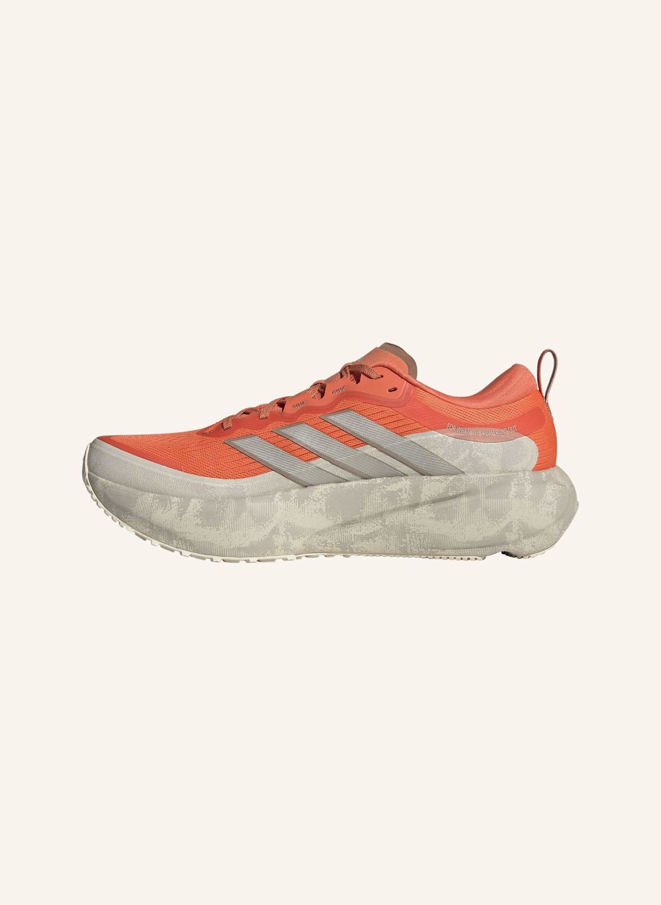 adidas SUPERNOVA RISE 3 ATR LAUFSCHUH: ORANGE / BEIGE / SCHWARZ