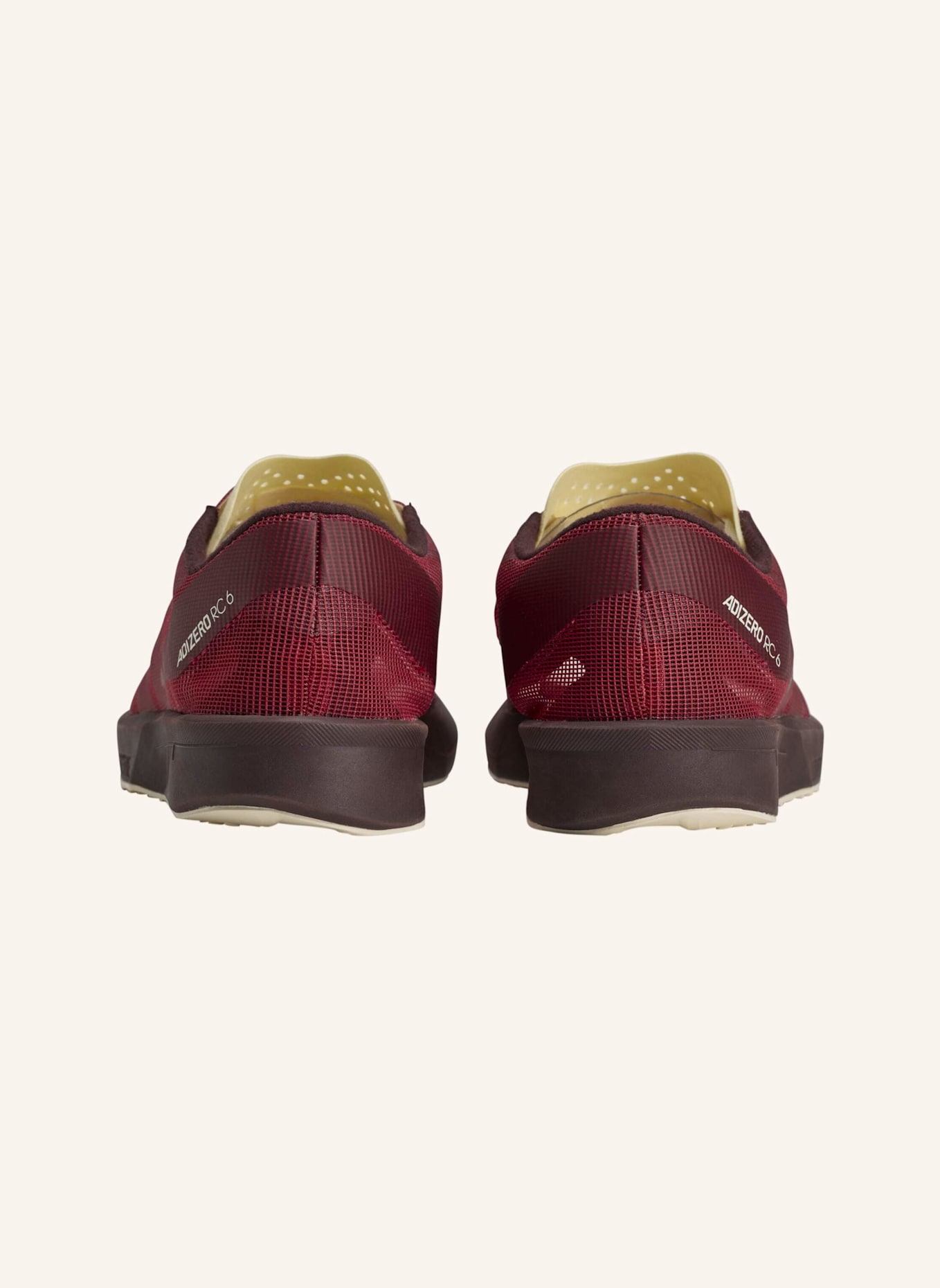 Y-3 Y-3 ADIZERO RC6 TURNSCHUH: ROT