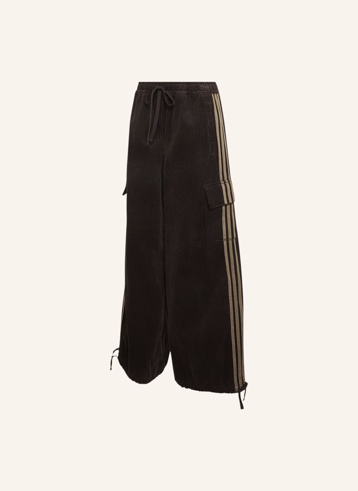 adidas Originals 3S CARGOHOSE, CORD: BRAUN