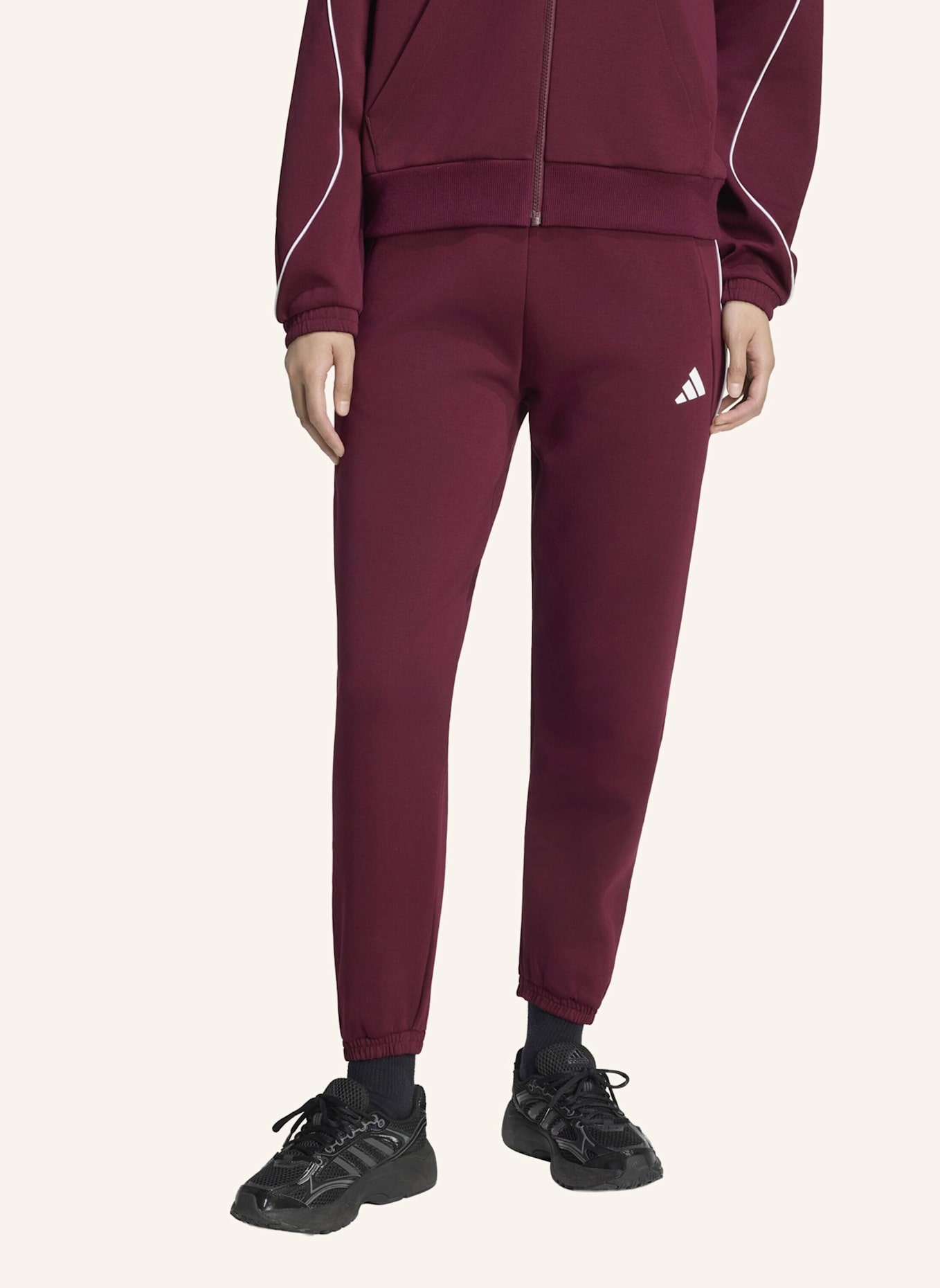 adidas STADIUM HOSE, KLEINES LOGO: ROT
