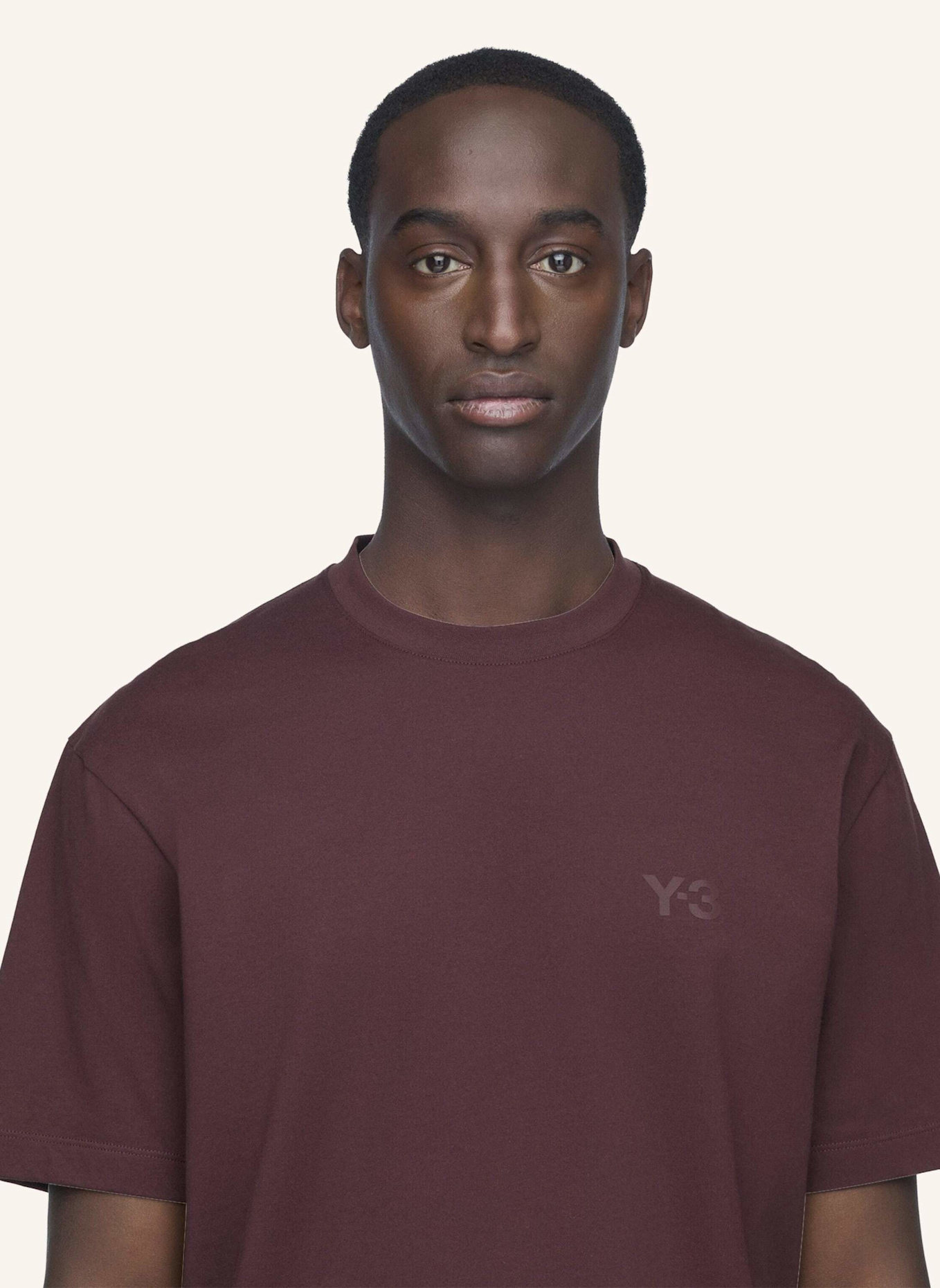 Y-3 Y-3 T-SHIRT, REGULÄR GESCHNITTEN: ROT