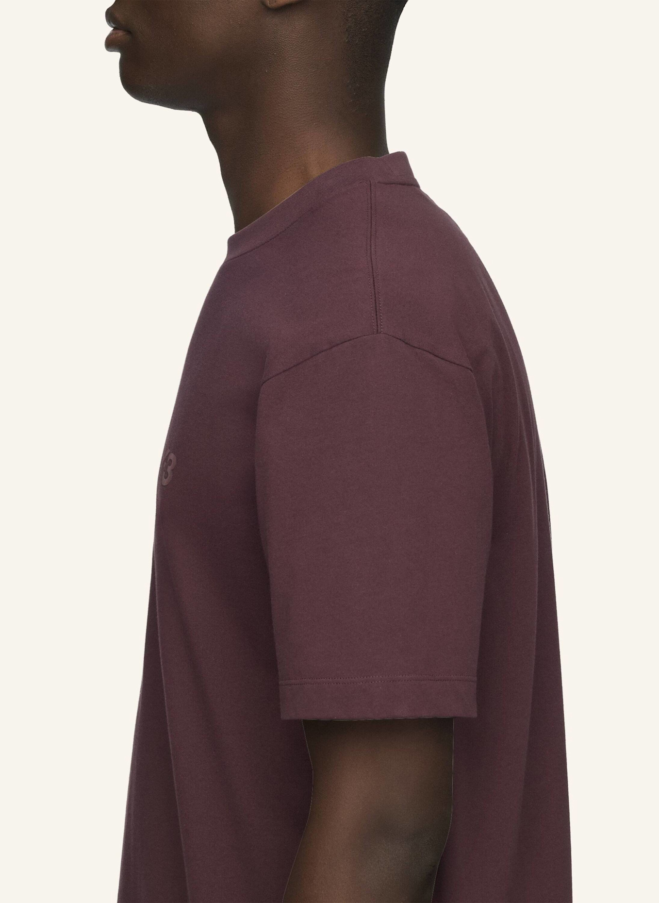 Y-3 Y-3 T-SHIRT, REGULÄR GESCHNITTEN: ROT