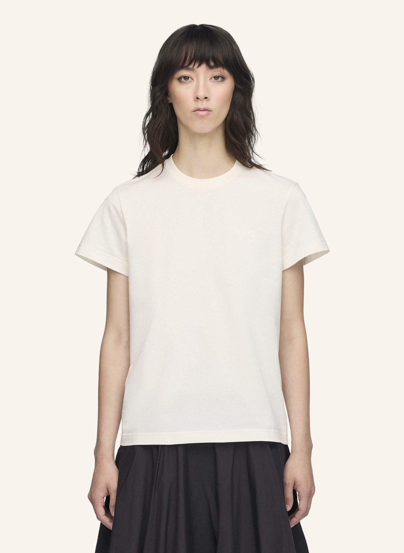 Y-3 Y-3 REGULAR SHORT SLEEVE T-SHIRT: WEISS