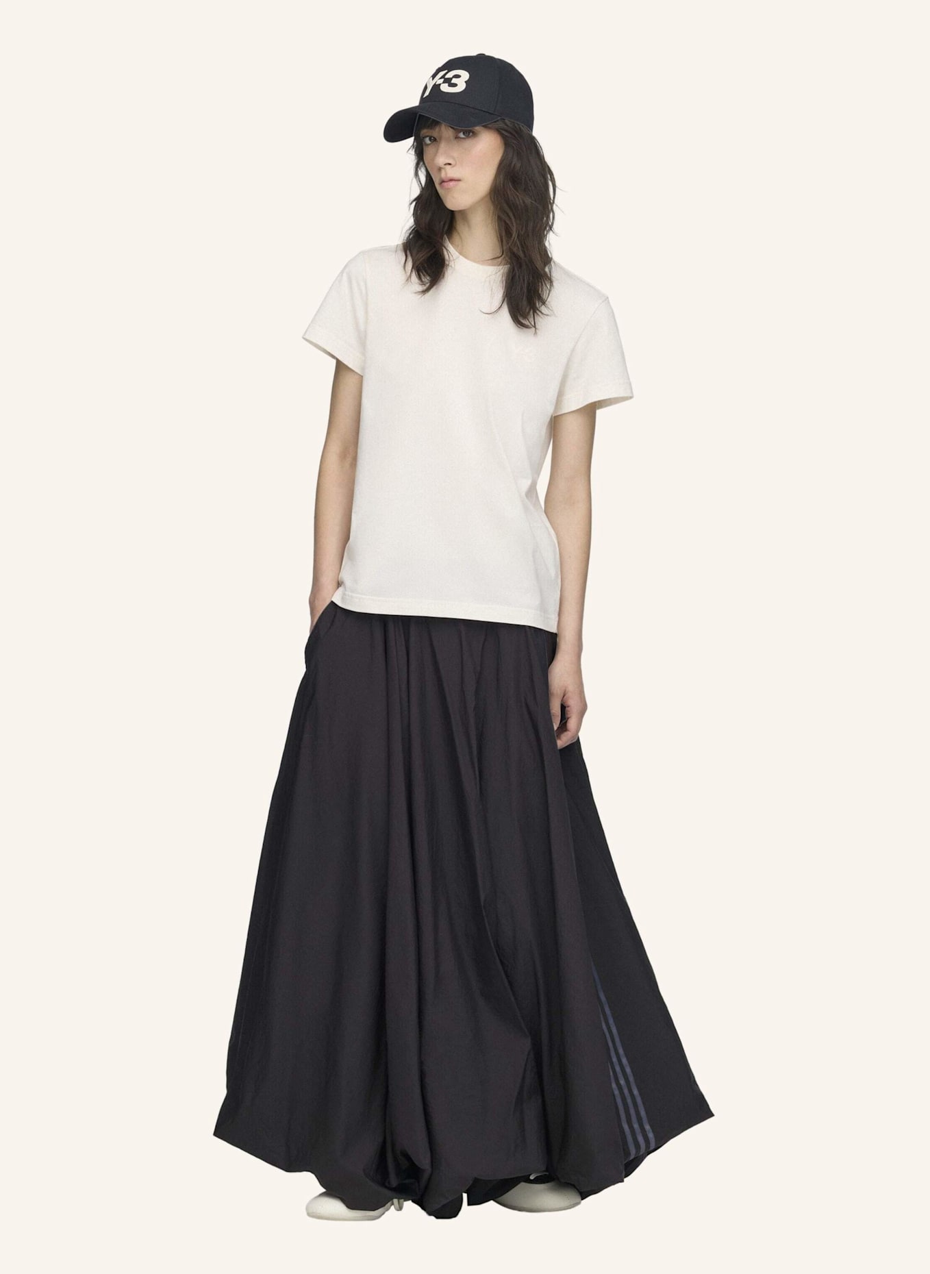 Y-3 Y-3 REGULAR SHORT SLEEVE T-SHIRT: WEISS